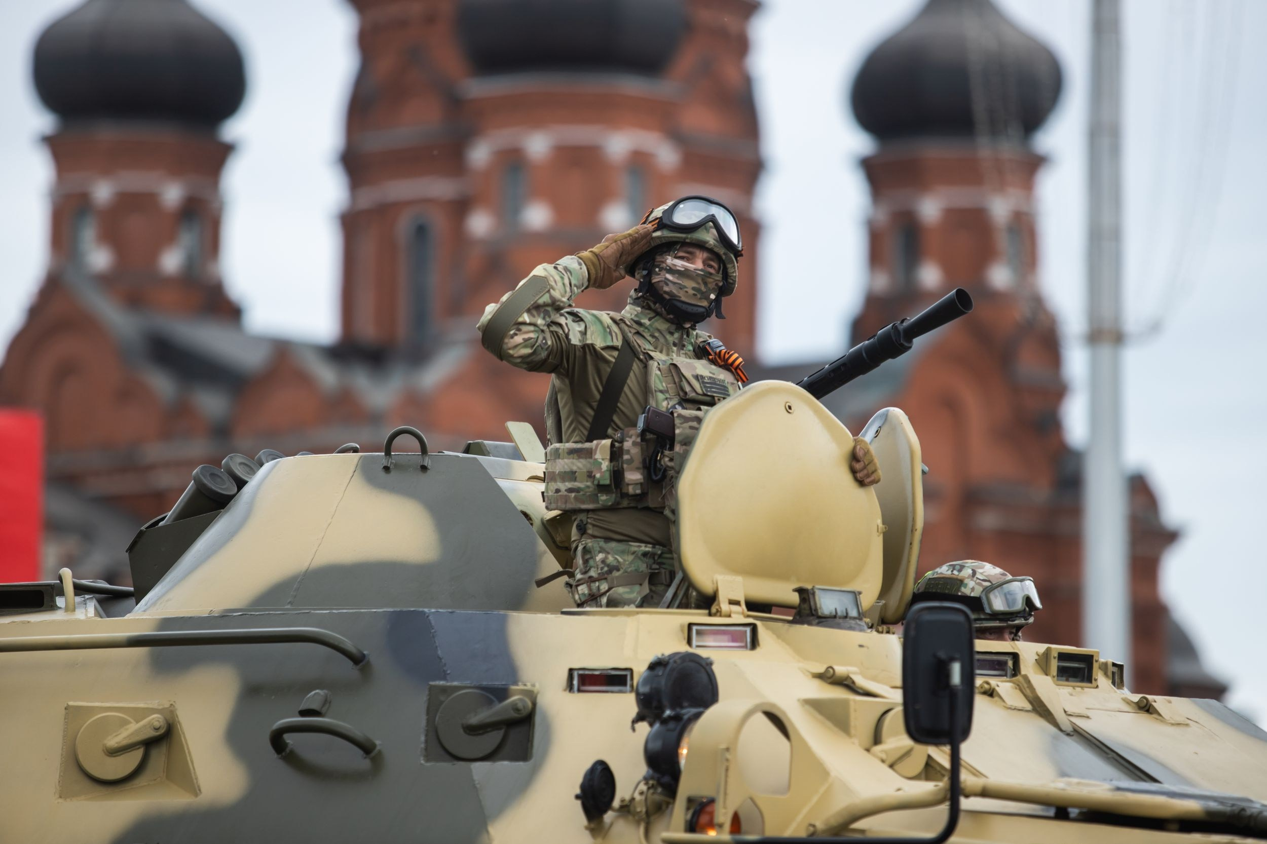 Генеральная репетиция Парада Победы (5 мая 2024). Репортажный фотограф Алексей Пирязев