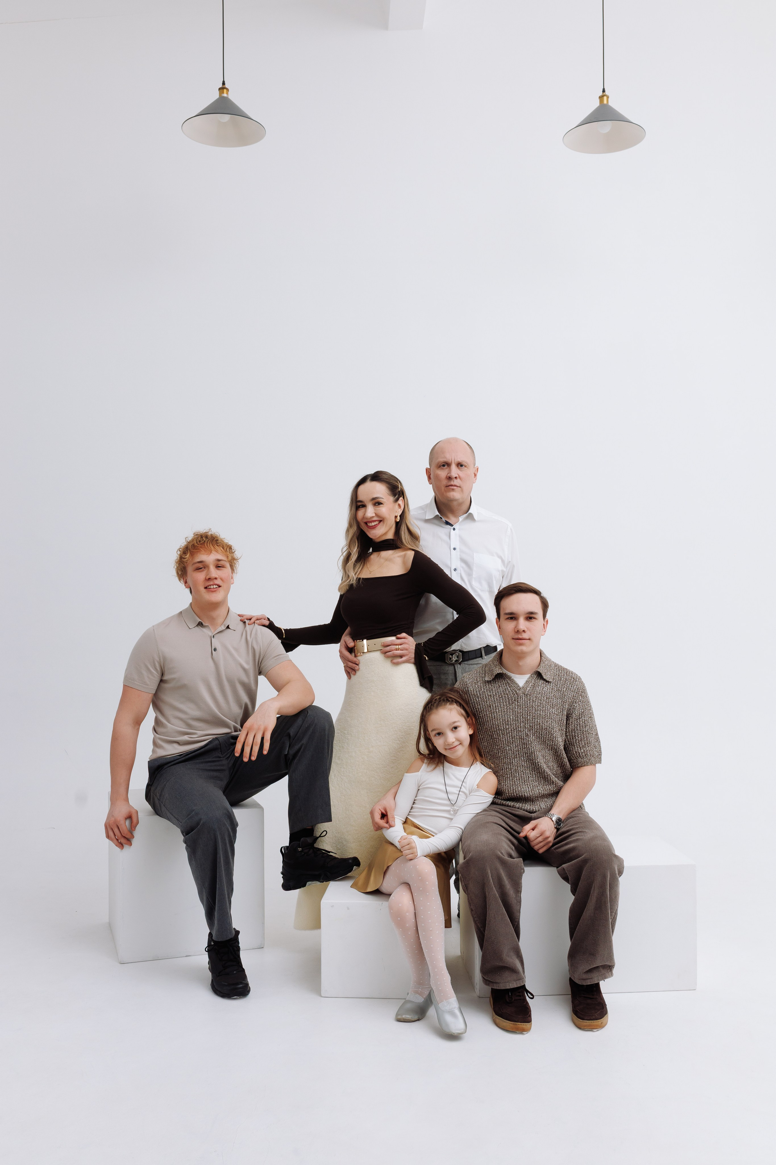 Большая семья Геннадия и Татьяны. Женский и семейный фотограф в Томске Алиса Качан