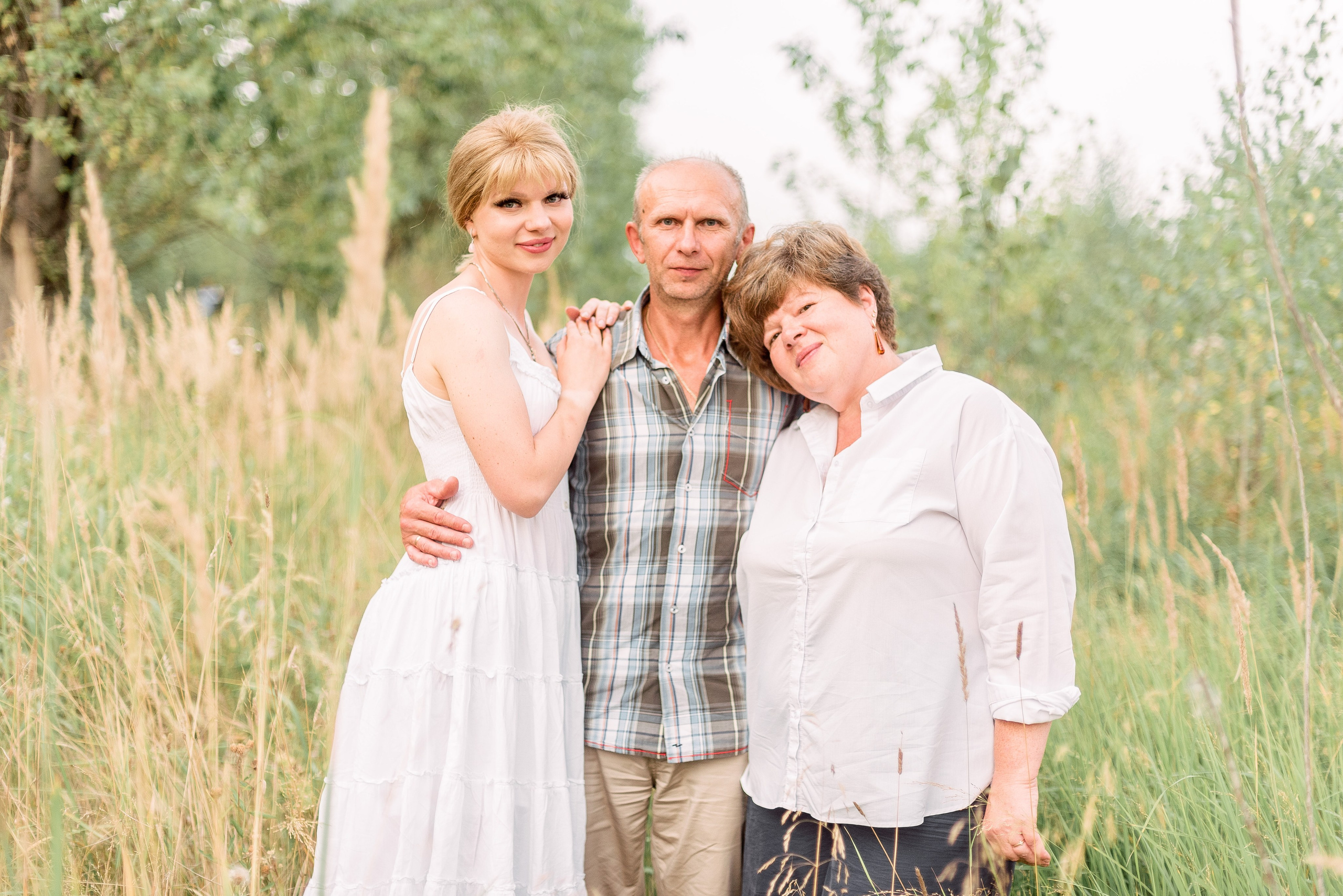 В поле. Фотограф Юлия Попова