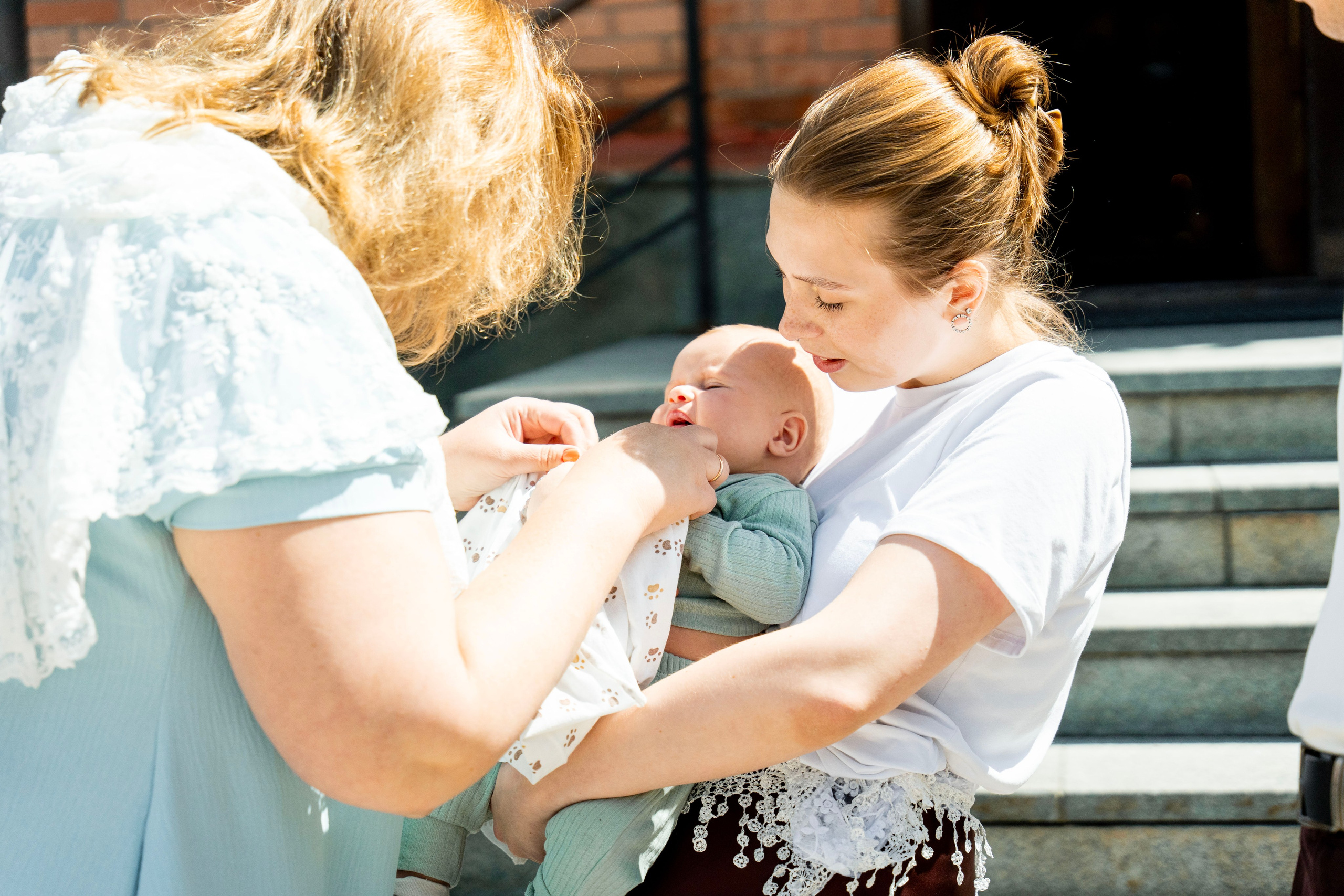 Крещение Льва. Фотограф Юлия Попова