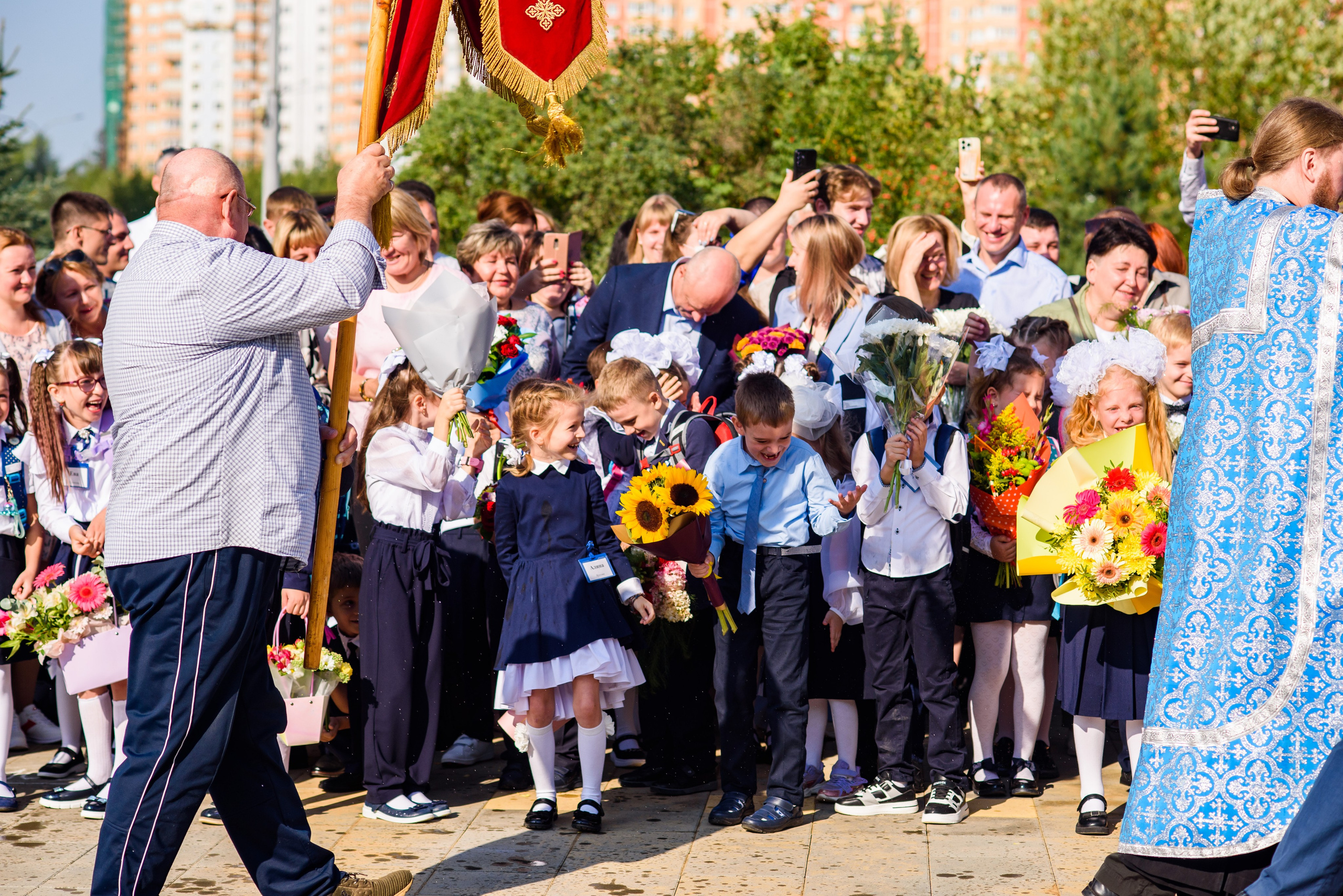 1-е сентября 2023. Фотограф Юлия Попова