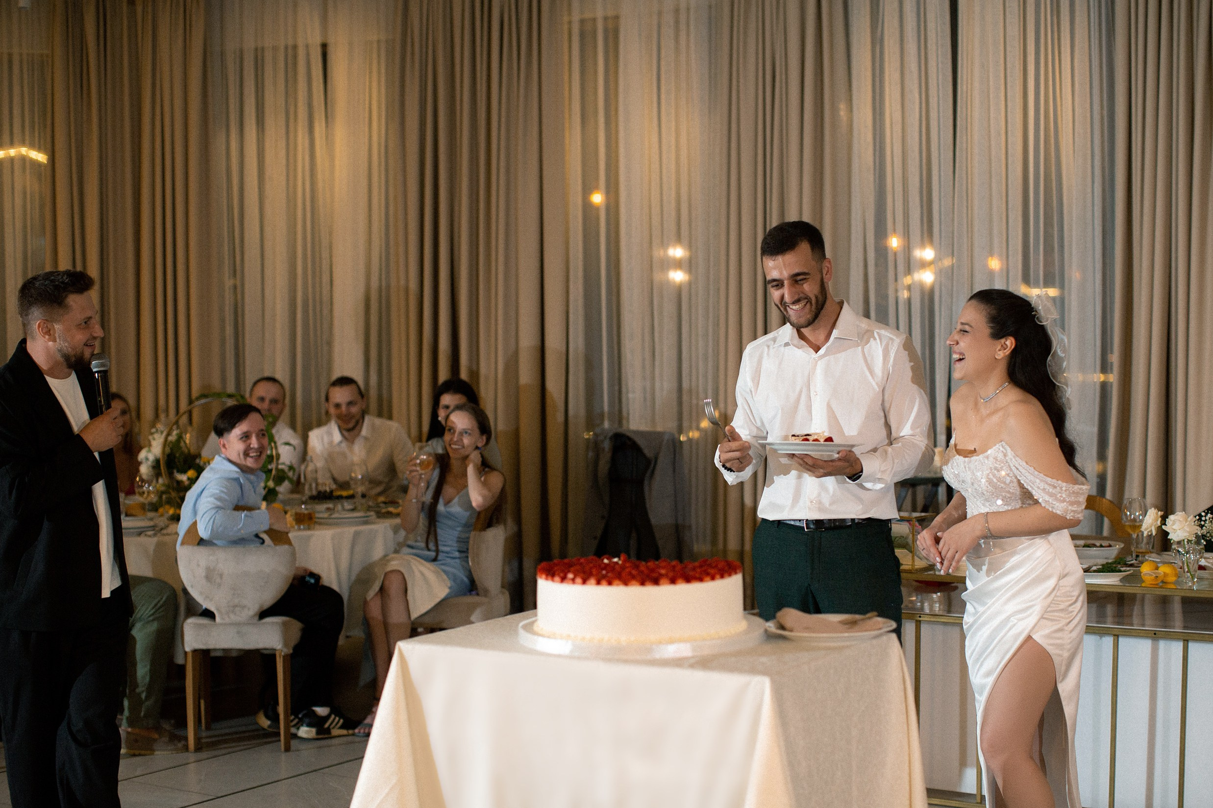 Свадьба с гостями. Свадебный и портретный фотограф Москва