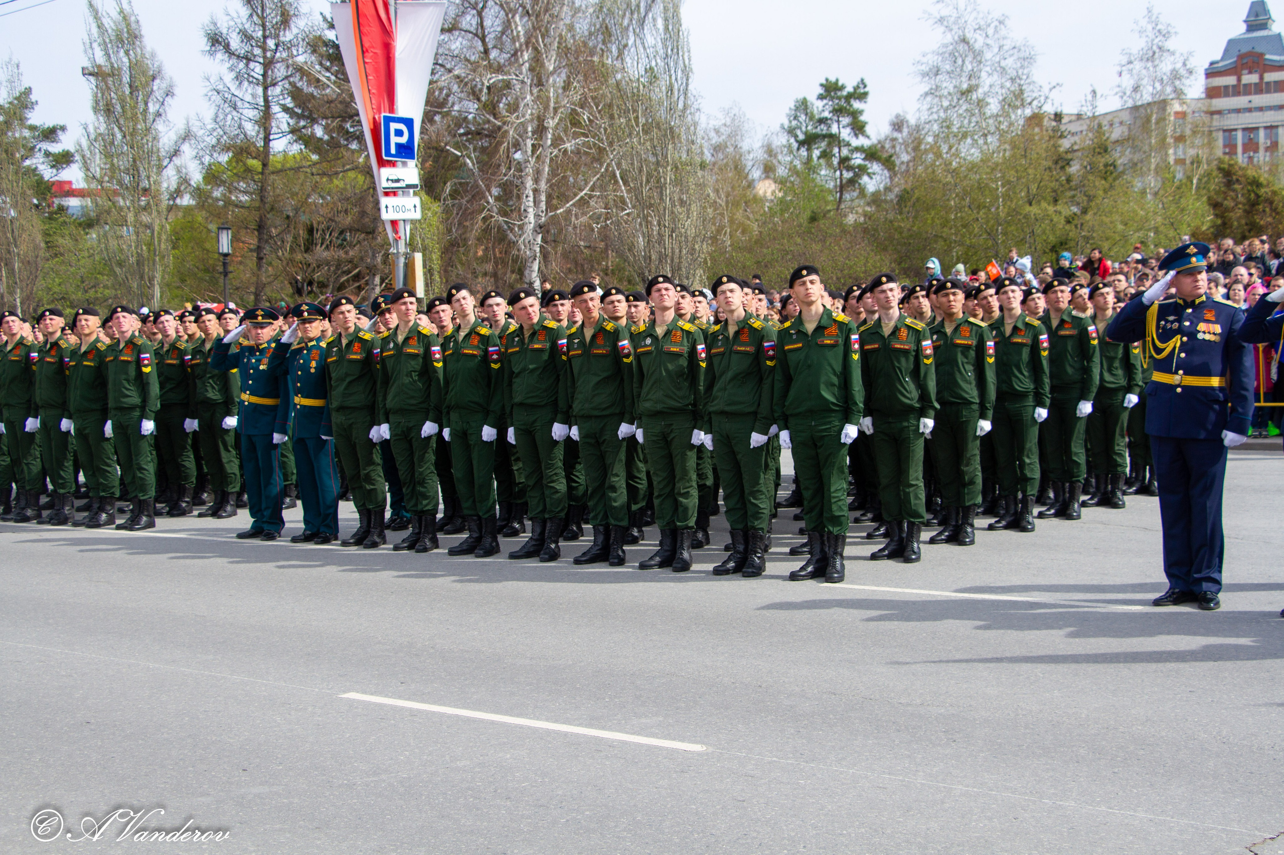 Парад Победы Омск 2024. Фотограф Омск | Александр Вандеров