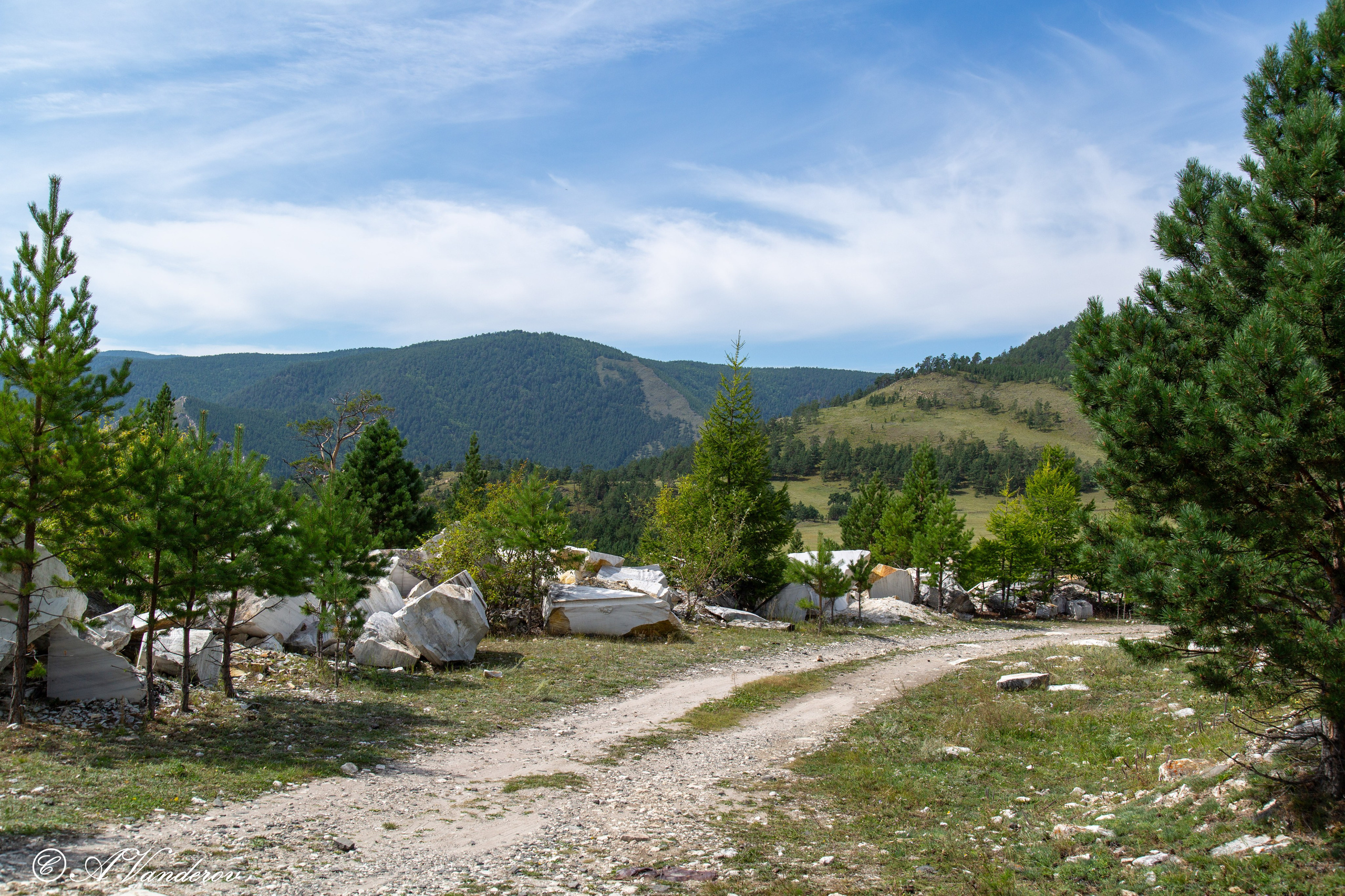 Мраморный карьер. Фотограф Омск | Александр Вандеров