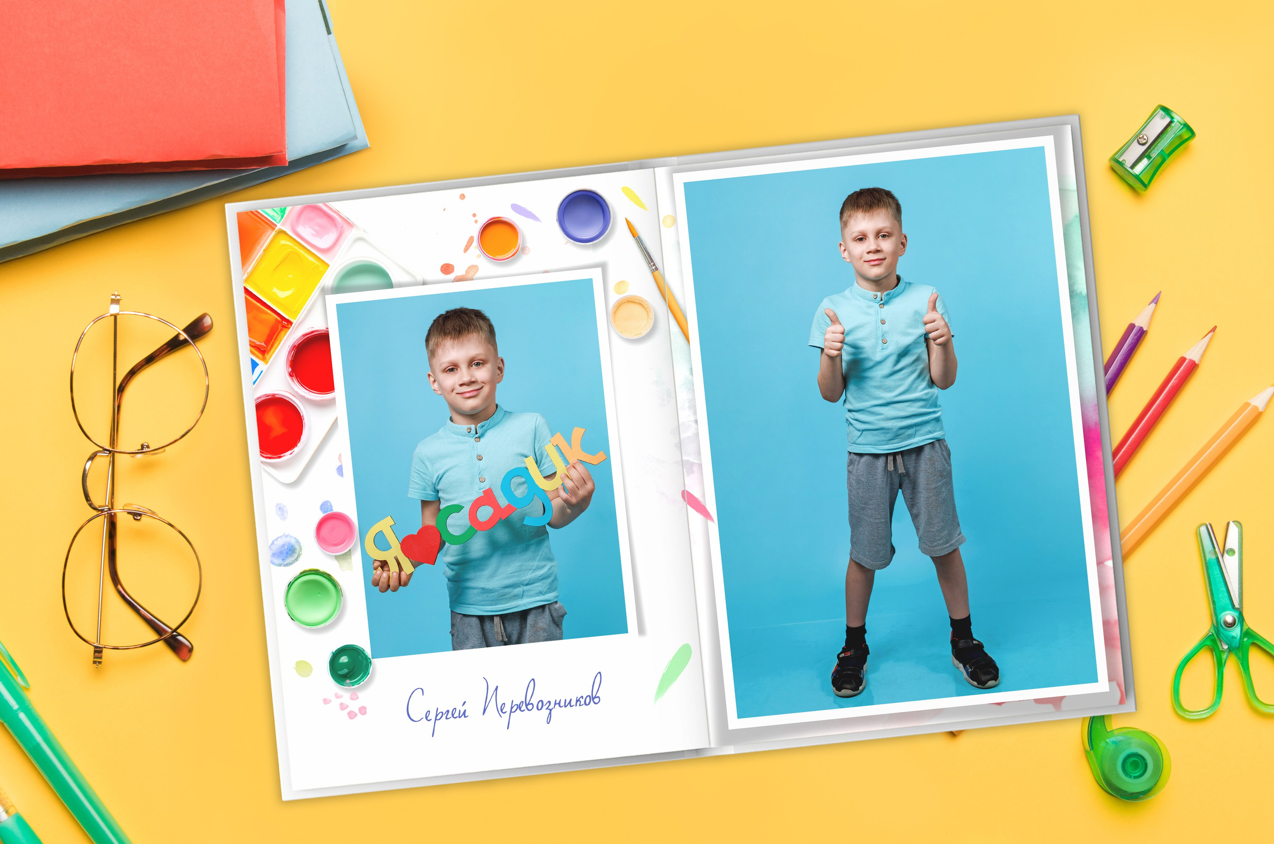 Выпускные альбомы для детского сада. Олеся Пучковская фотограф, Белогорск, Амурская область