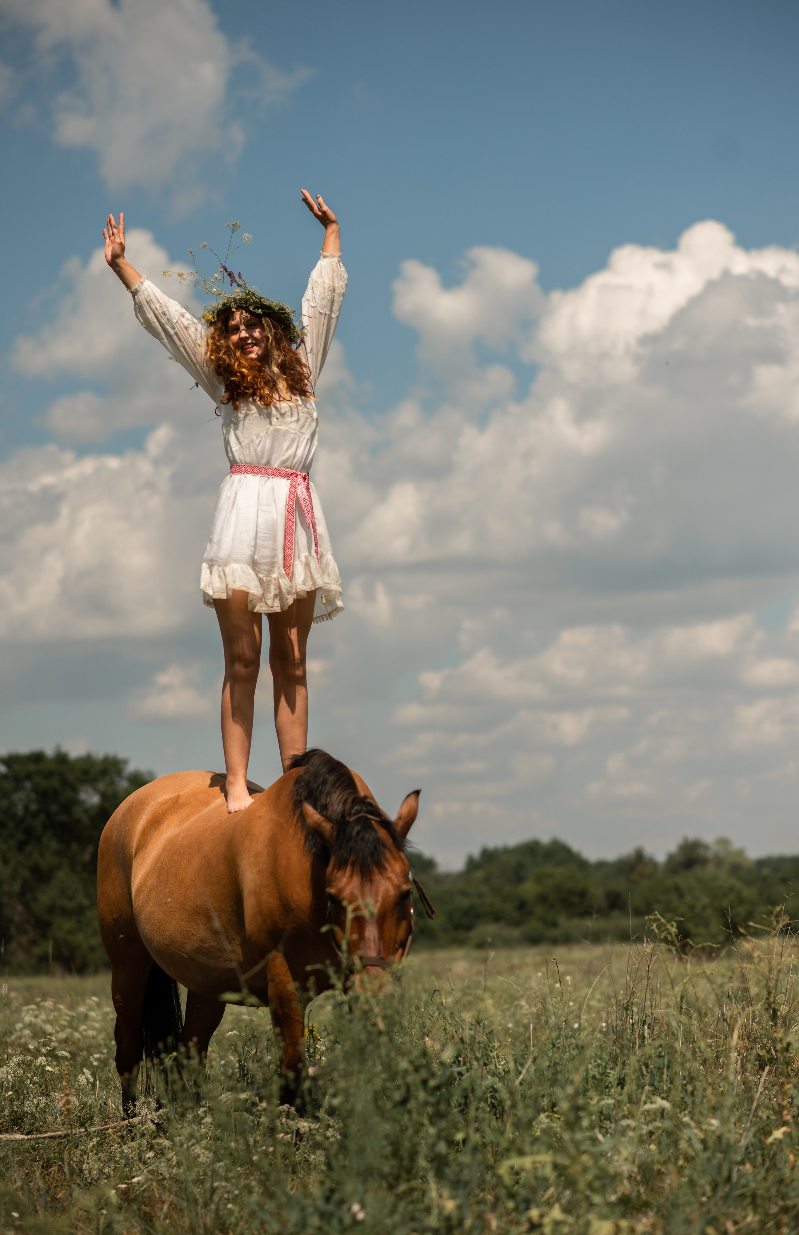 Купала в Родославном. Конный фотограф в Саратове Юлия Иванова