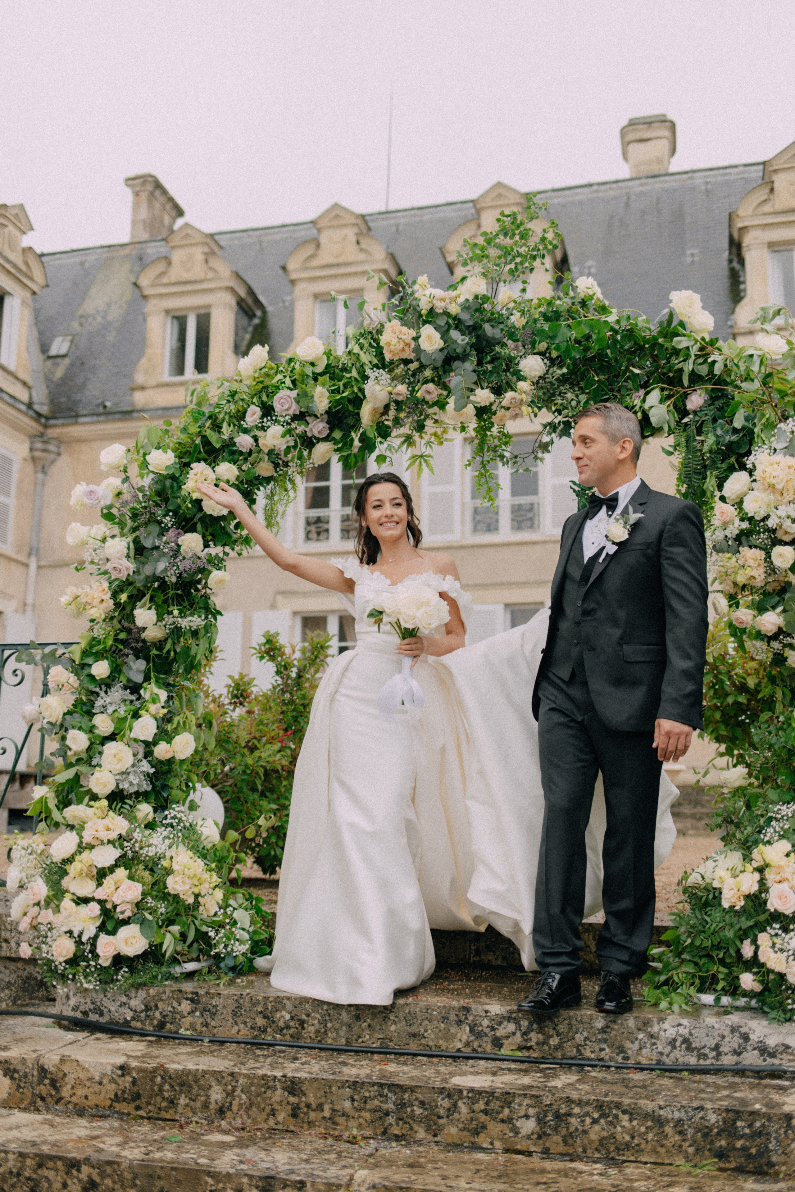 Pendant la pluie. Photographe à Paris