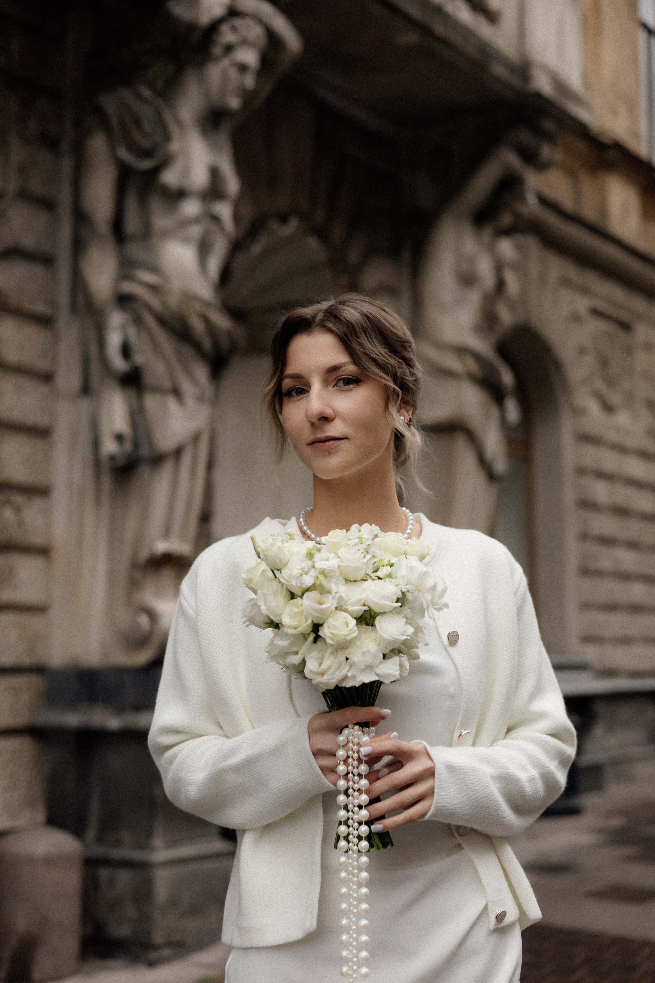 Свадебная прогулка у Исаакия. Свадебный фотограф в Санкт-Петербурге Ксения Кобышева