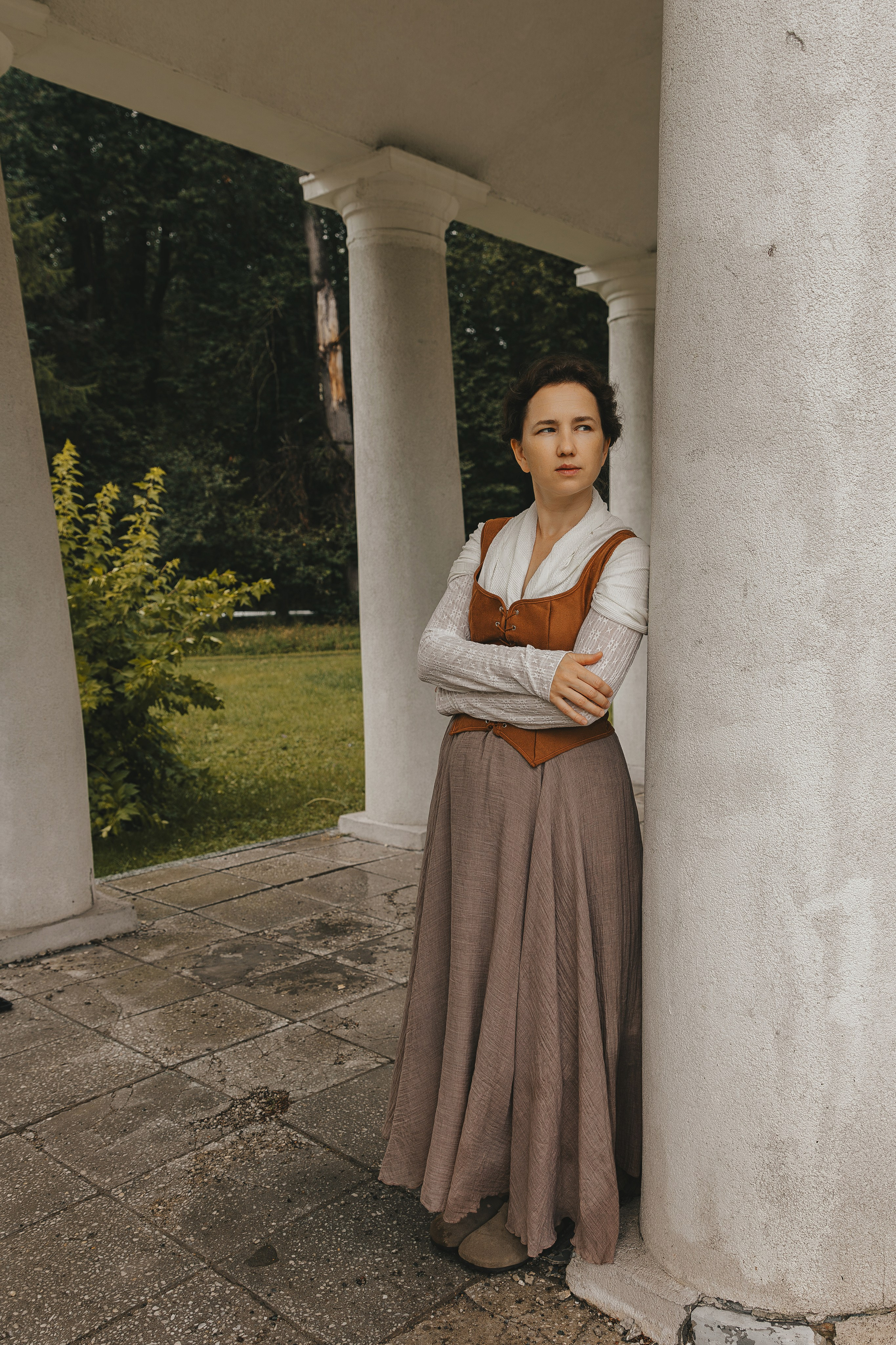 Женский портрет в историческом образе. Семейный и женский фотограф в Москве Надежда Воробьева