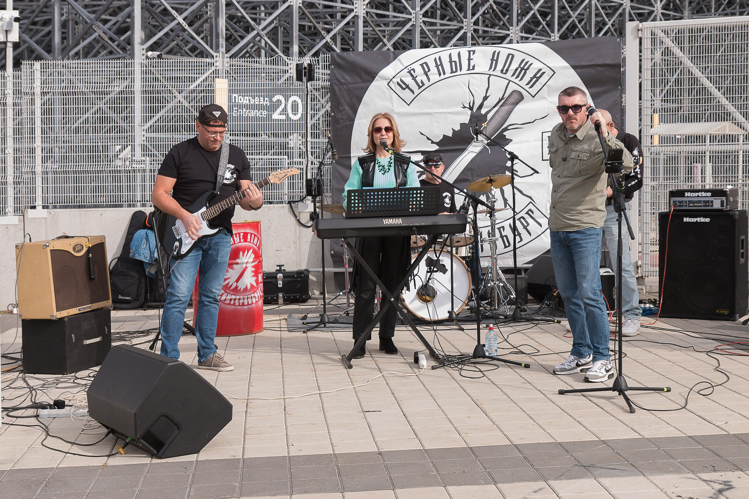 Выступление группы. Закрытие мотосезона. Екатеринбург