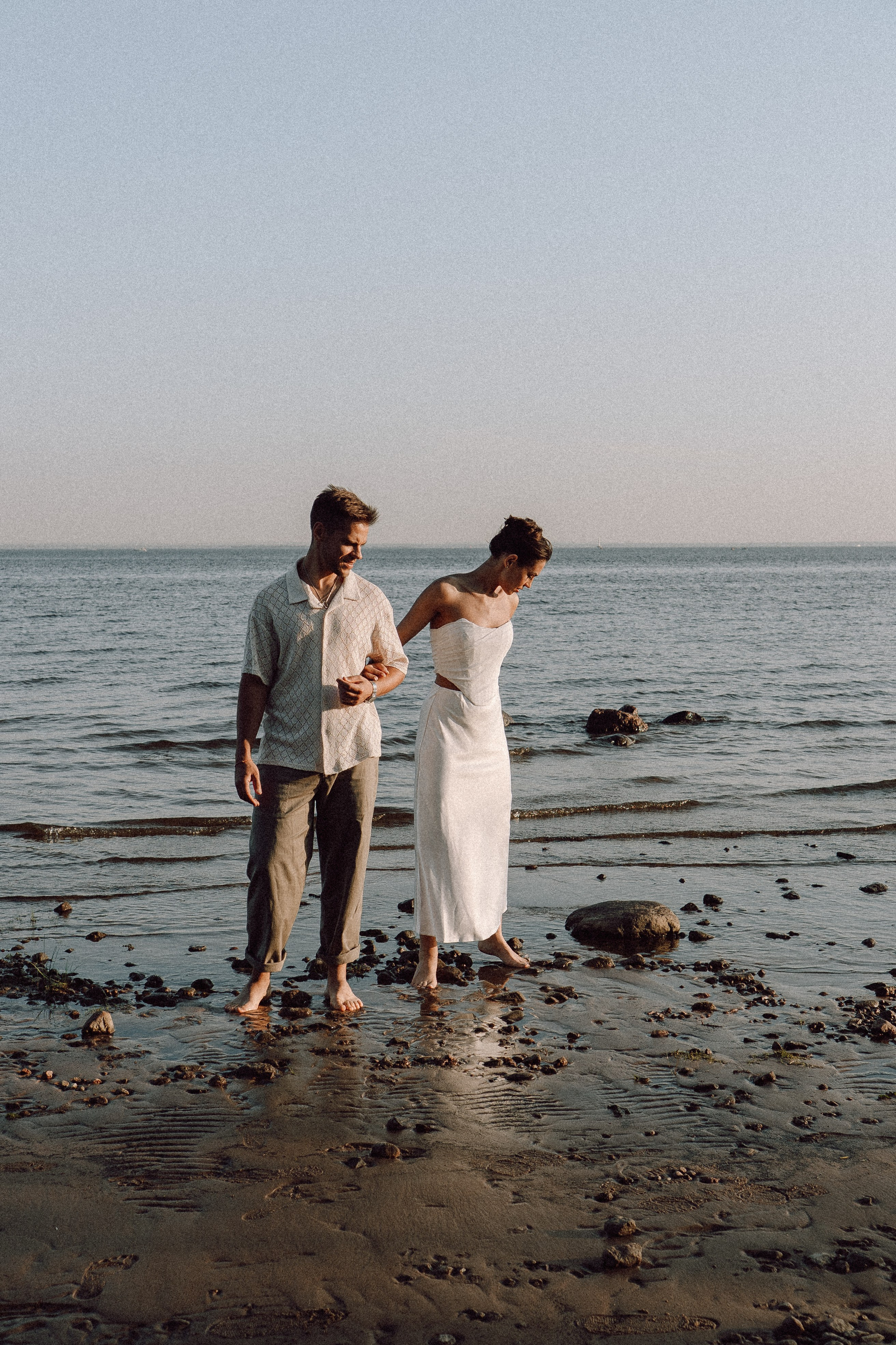 СВАДЕБНАЯ ФОТОСЕССИЯ ВЫЕЗДНОЙ ЦЕРЕМОНИИ (ФИНСКИЙ ЗАЛИВ). Профессиональный фотограф, Санкт-Петербург — Виктория Богомолова