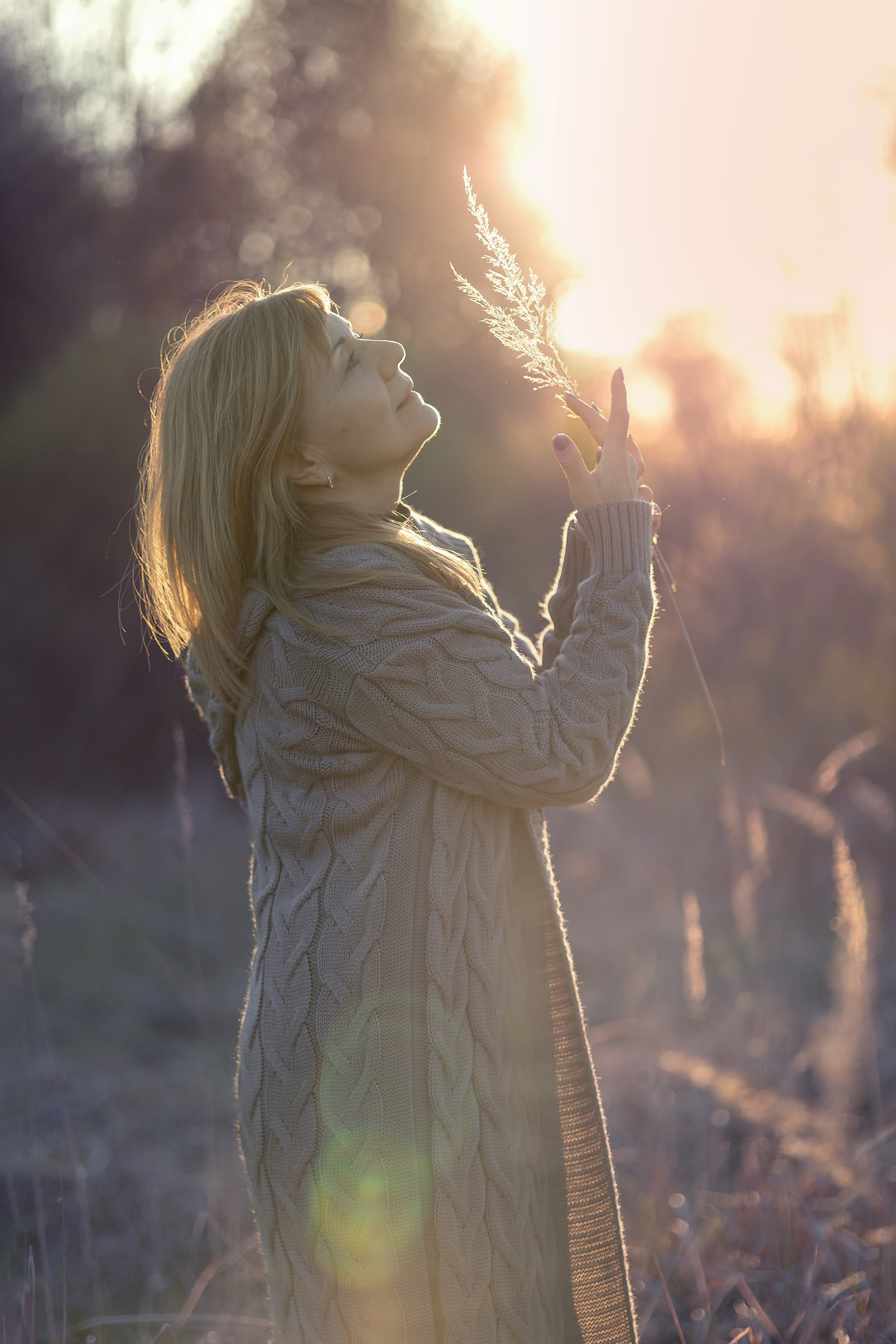 Волшебство межсезонья. Портретная съемка дома, на улице, в студии