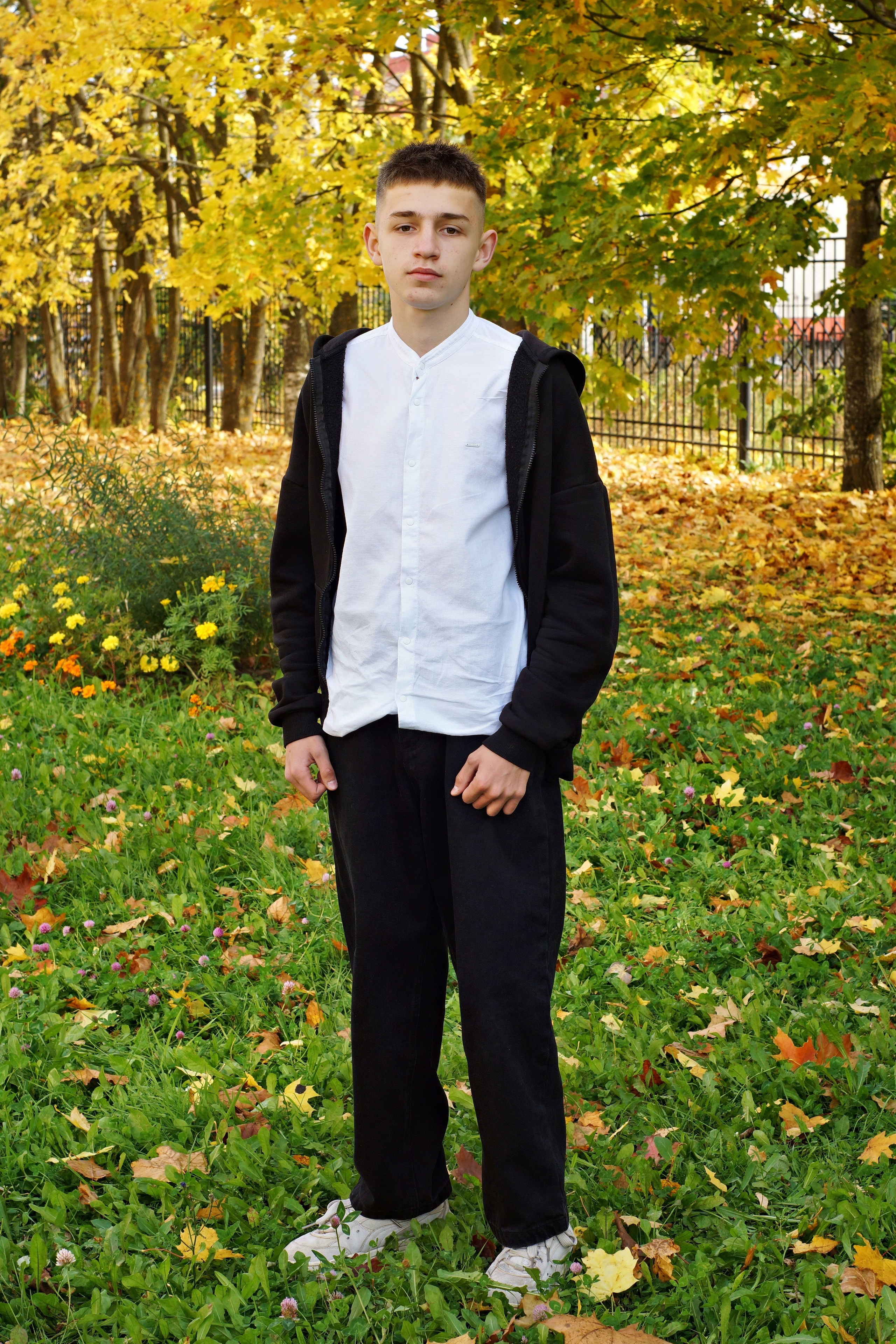 Осенняя фотосессия в школе г. Йошкар-Ола