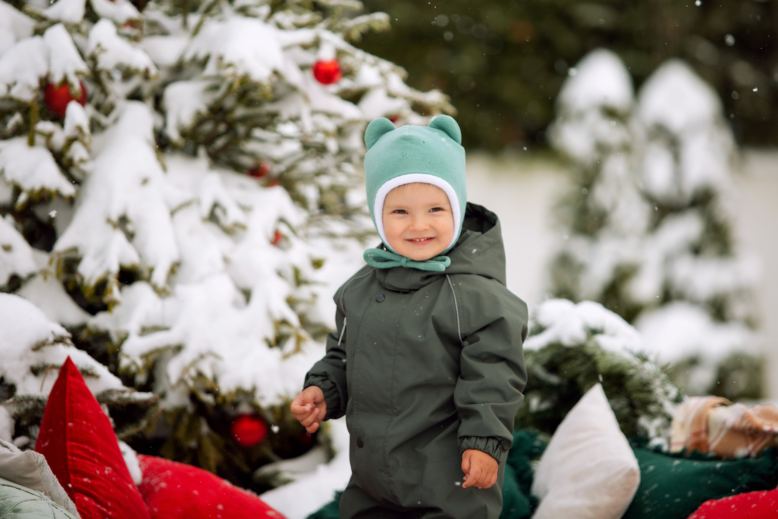 РОМА новогодняя фотосессия. Фотограф новорожденных Оксана Полевская