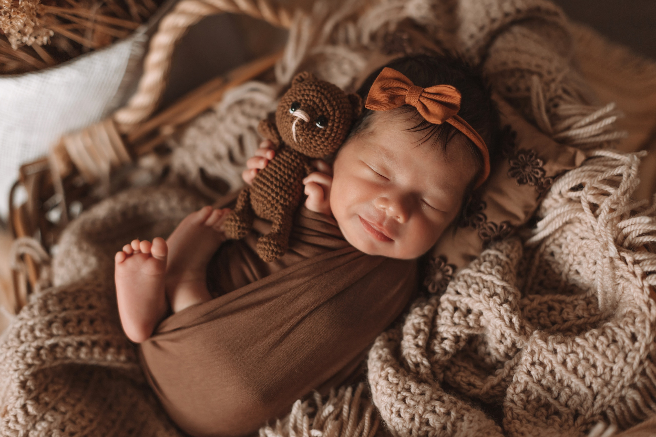 Ньюборн (природный стиль). Ваш семейный фотограф в Алматы