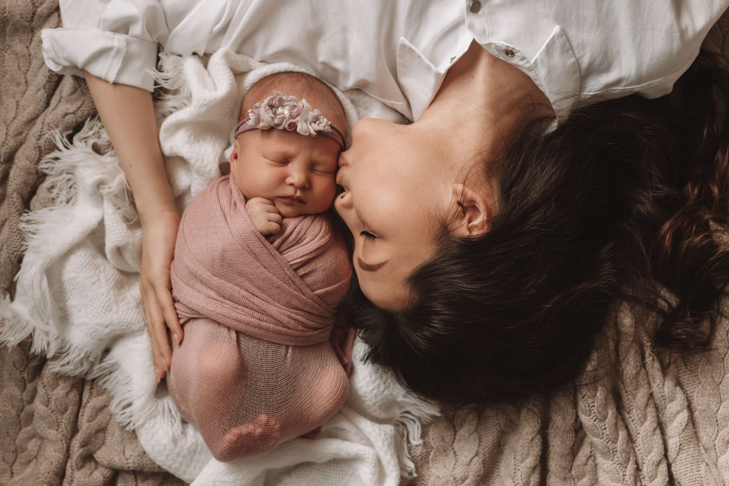 Ньюборн (природный стиль). Ваш семейный фотограф в Алматы