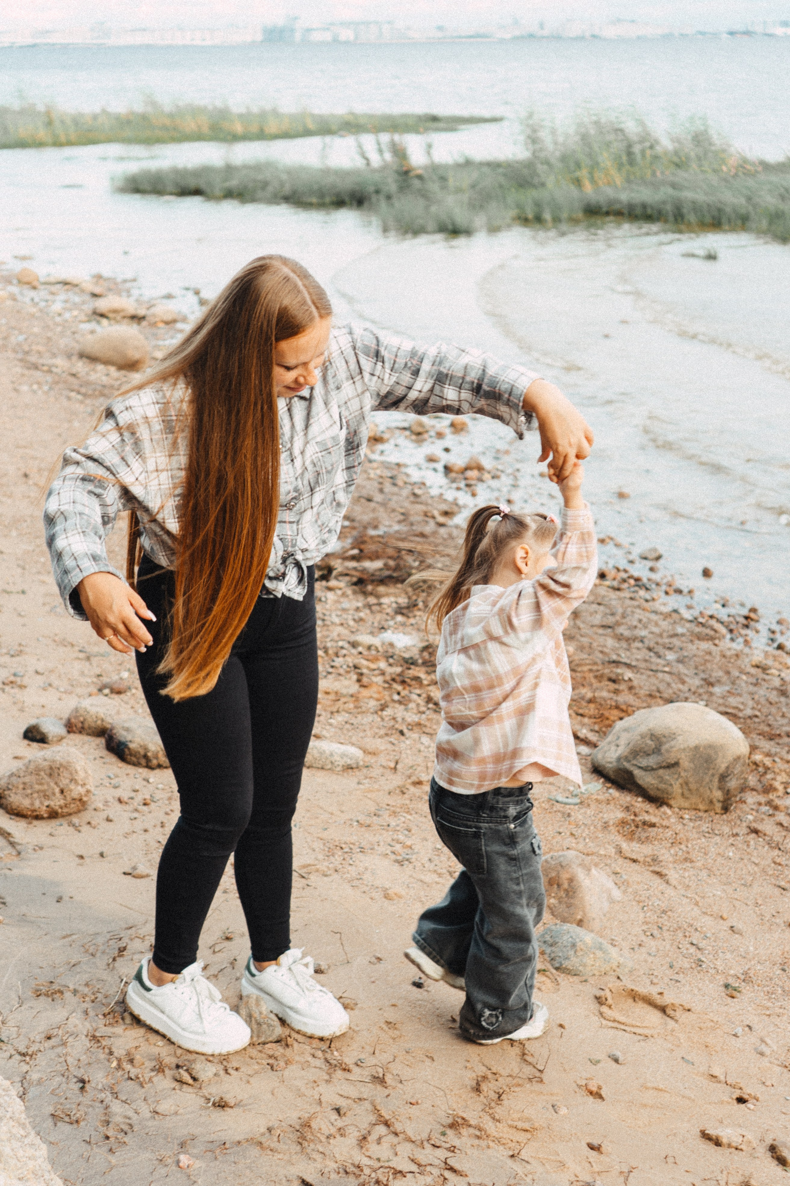 МАМА И ДОЧКА НА ФИНСКОМ ЗАЛИВЕ. Профессиональный фотограф, Санкт-Петербург — Виктория Богомолова
