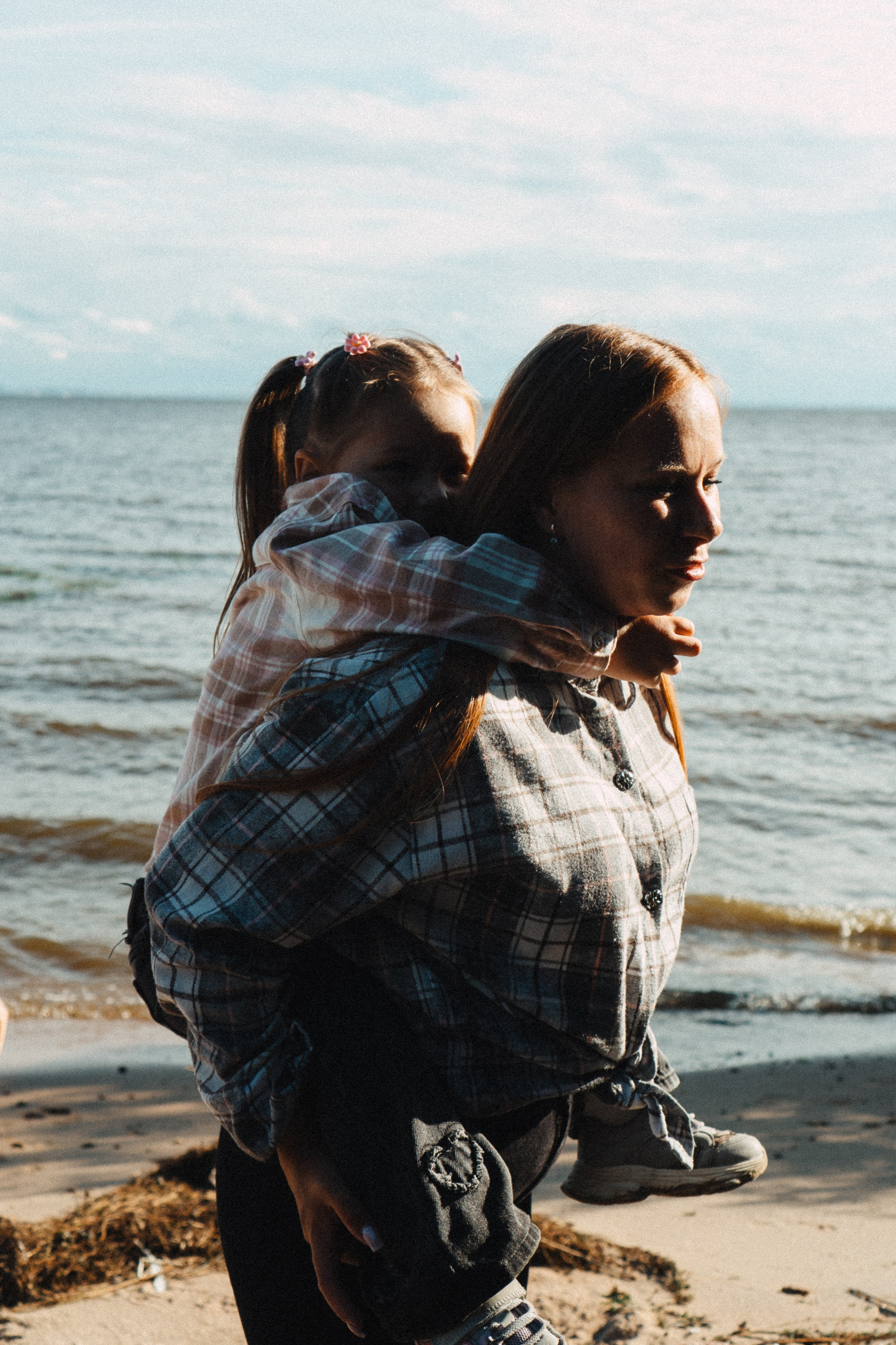 МАМА И ДОЧКА НА ФИНСКОМ ЗАЛИВЕ. Профессиональный фотограф, Санкт-Петербург — Виктория Богомолова