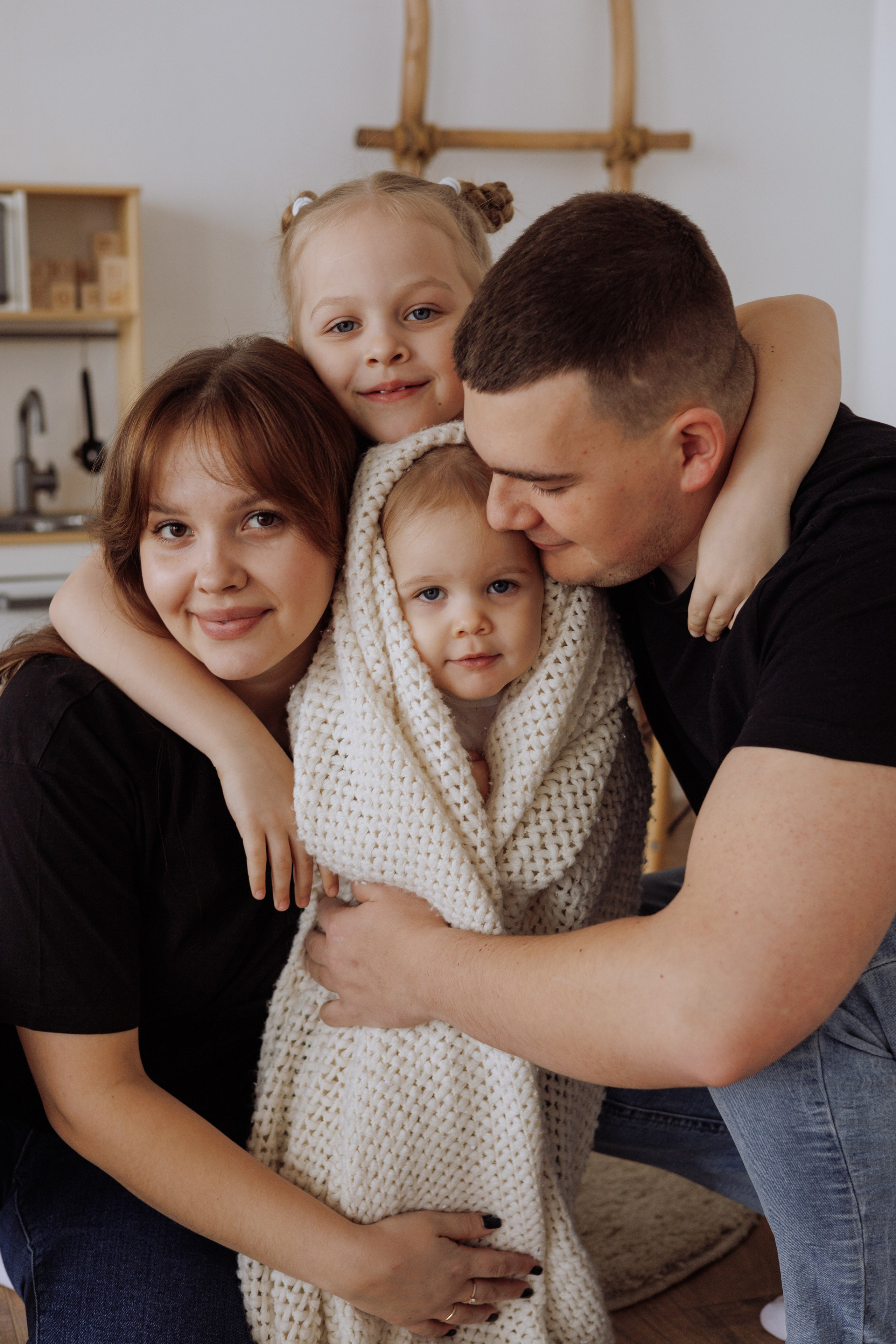 Ксюша с семьей. Женский и семейный фотограф в Томске Алиса Качан