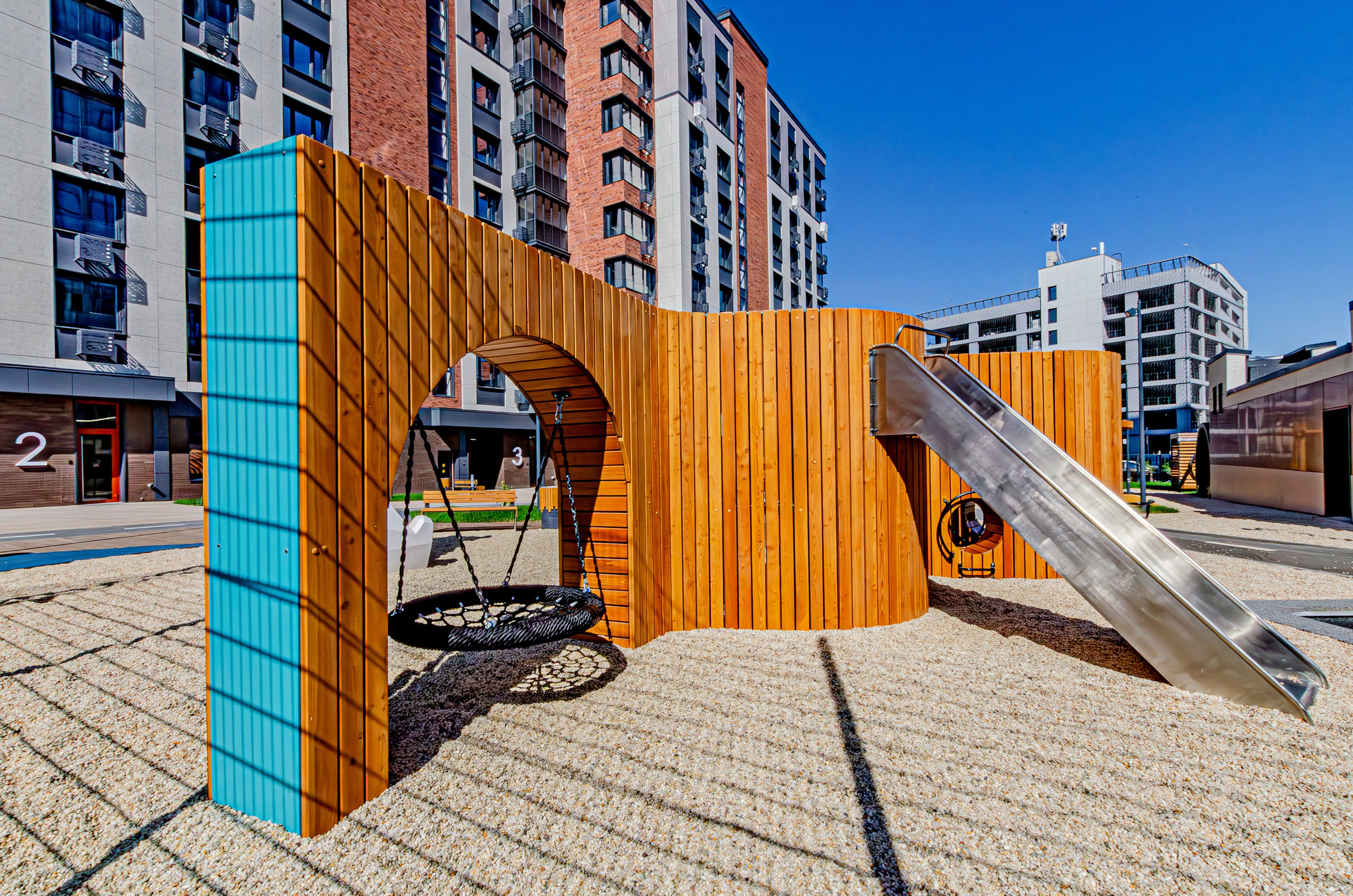 Детская площадка в ЖК Уникум на Ершова. Nataliphotokzn.ru Фотограф. Казань. Интерьерная съёмка
