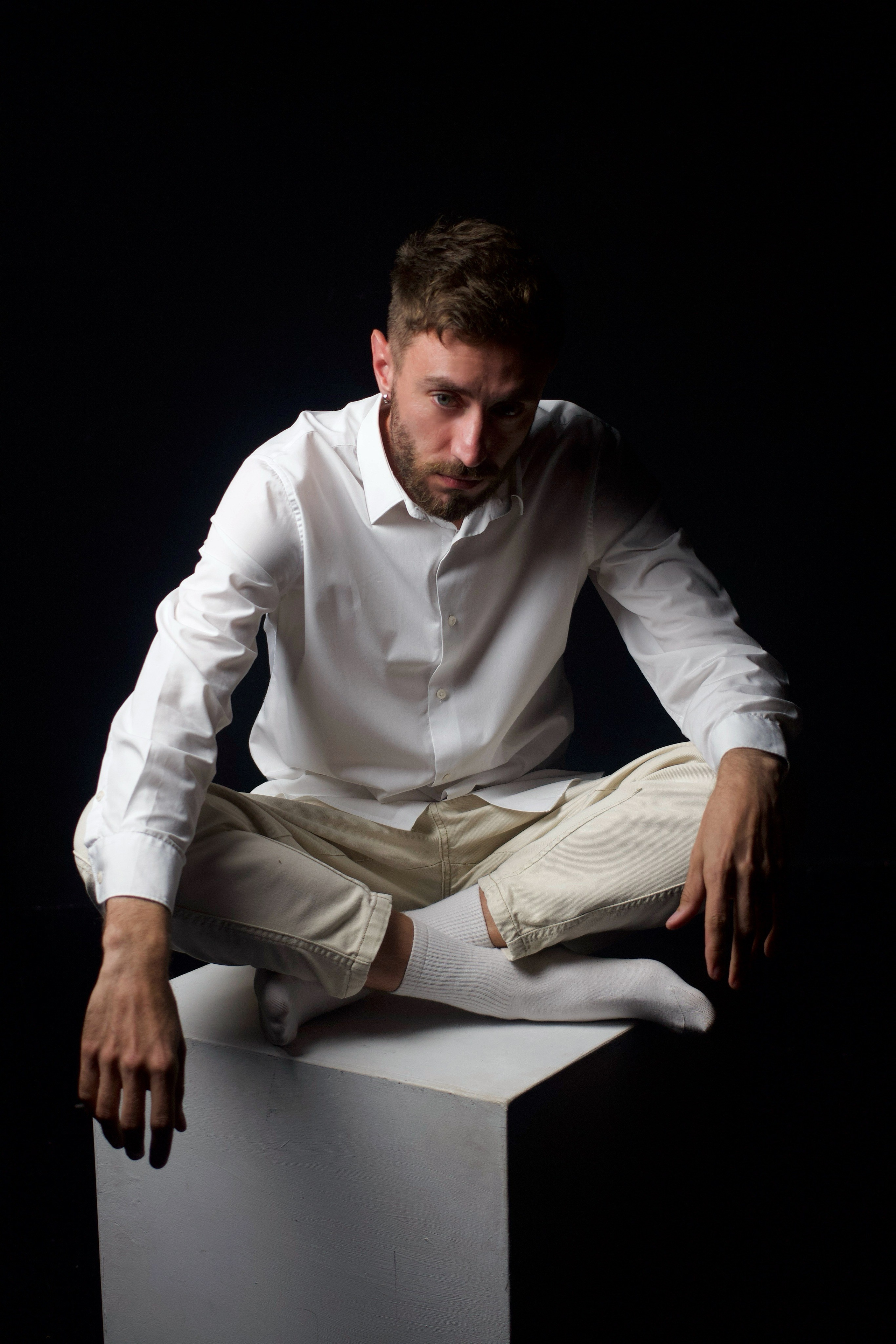 Иван, студия VOGUE. Photography Eva