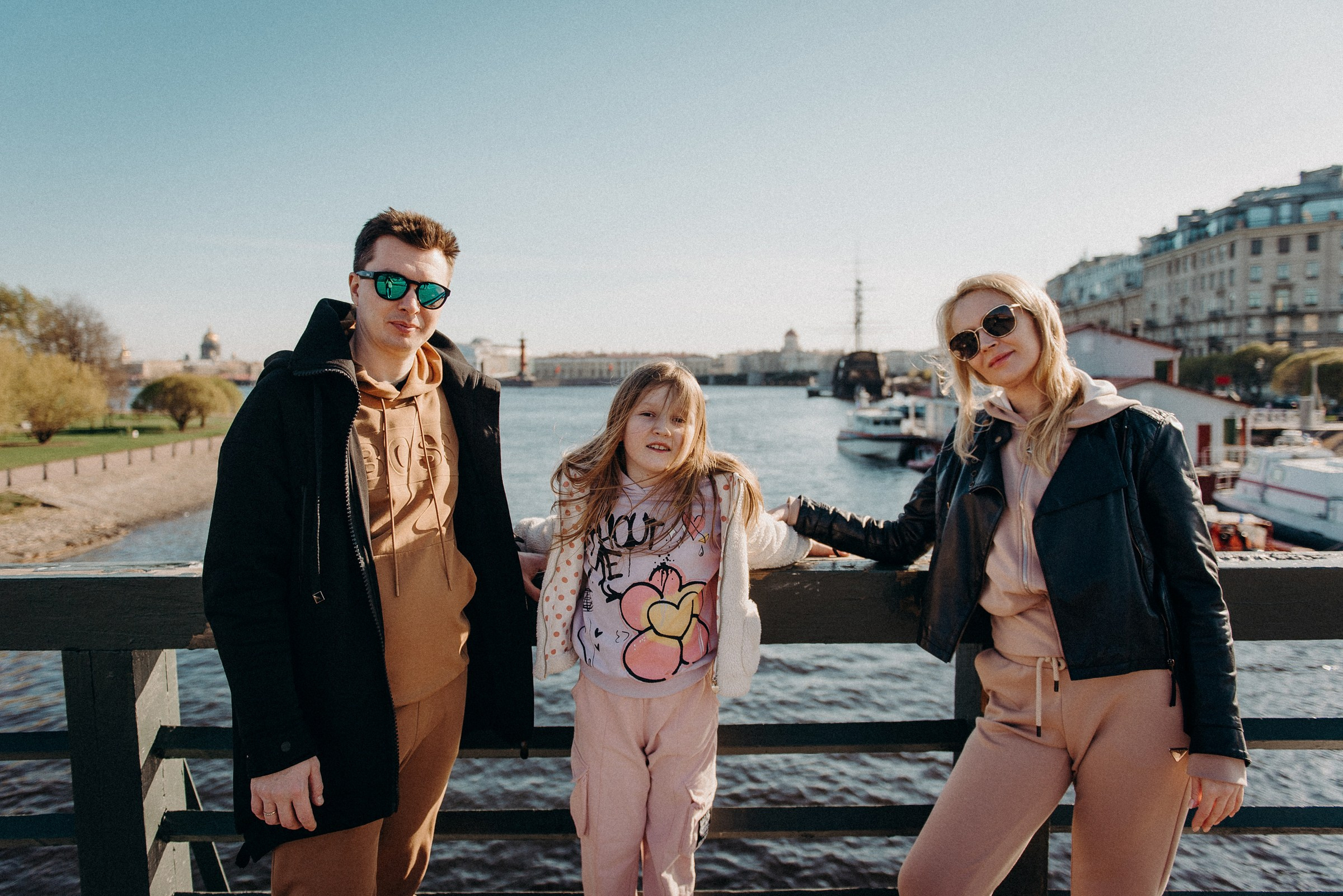 семейная фотосессия у Петропавловской крепости