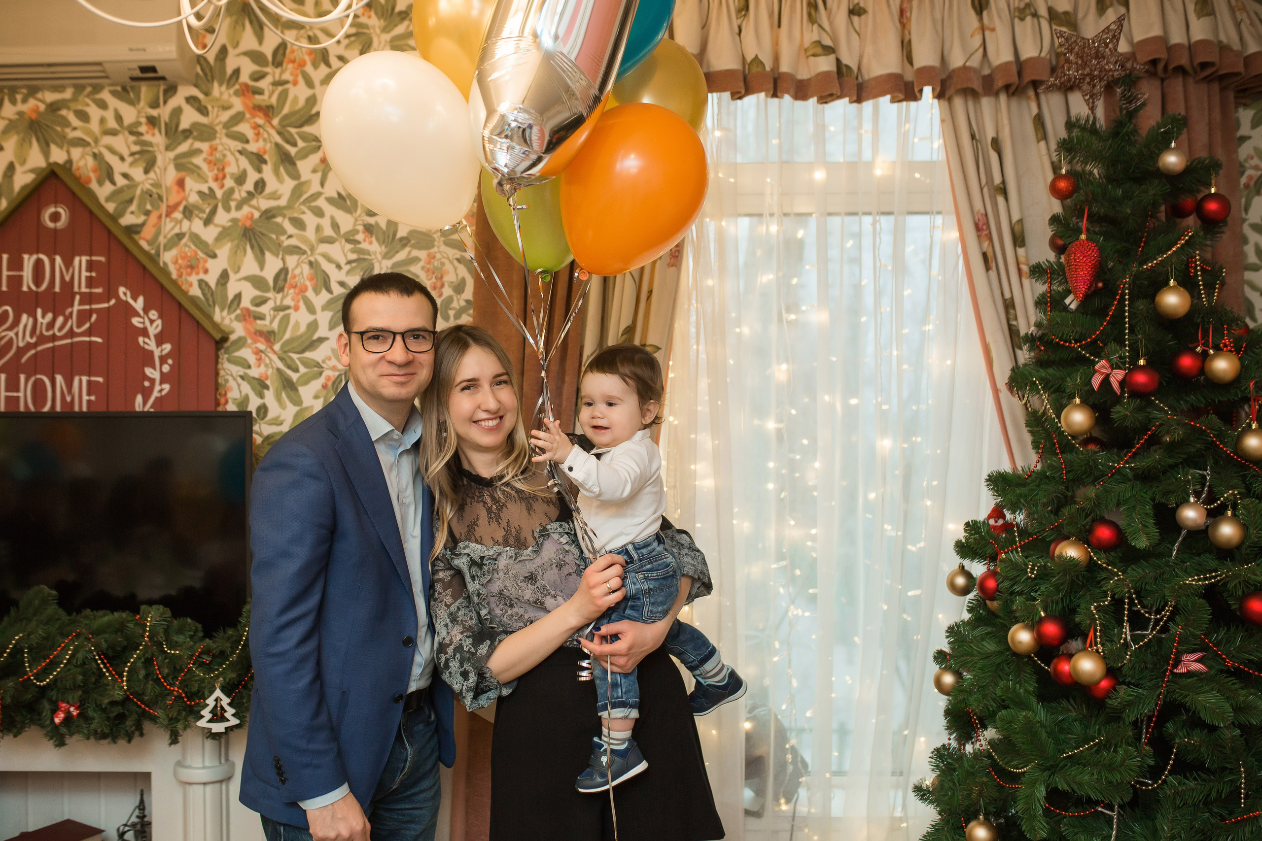 Годик Максиму. Фотограф на Крещение, семейный фотограф в Москве