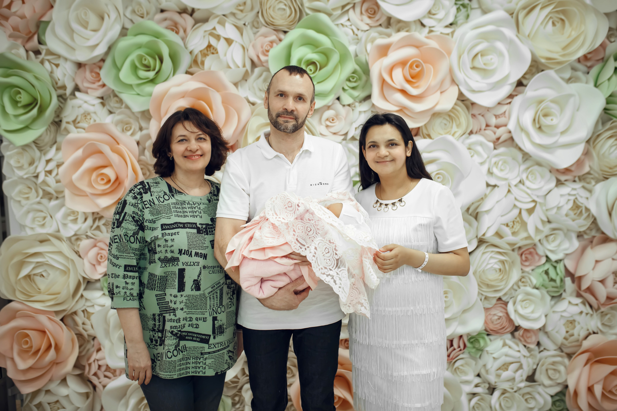 Выписка Машеньки. Фотограф на Крещение, семейный фотограф в Москве