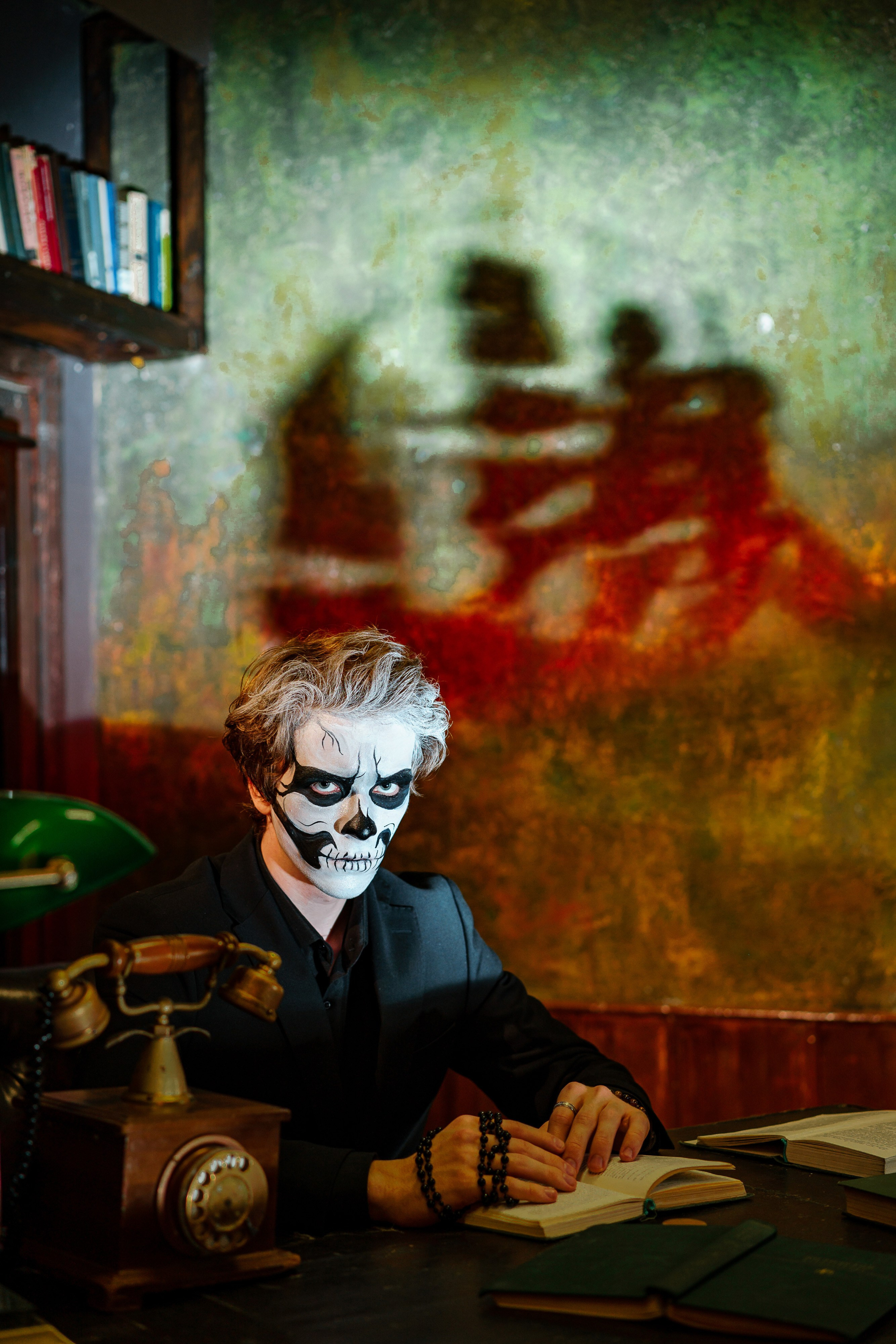 Лав стори фотосессия на Helloween в Москве