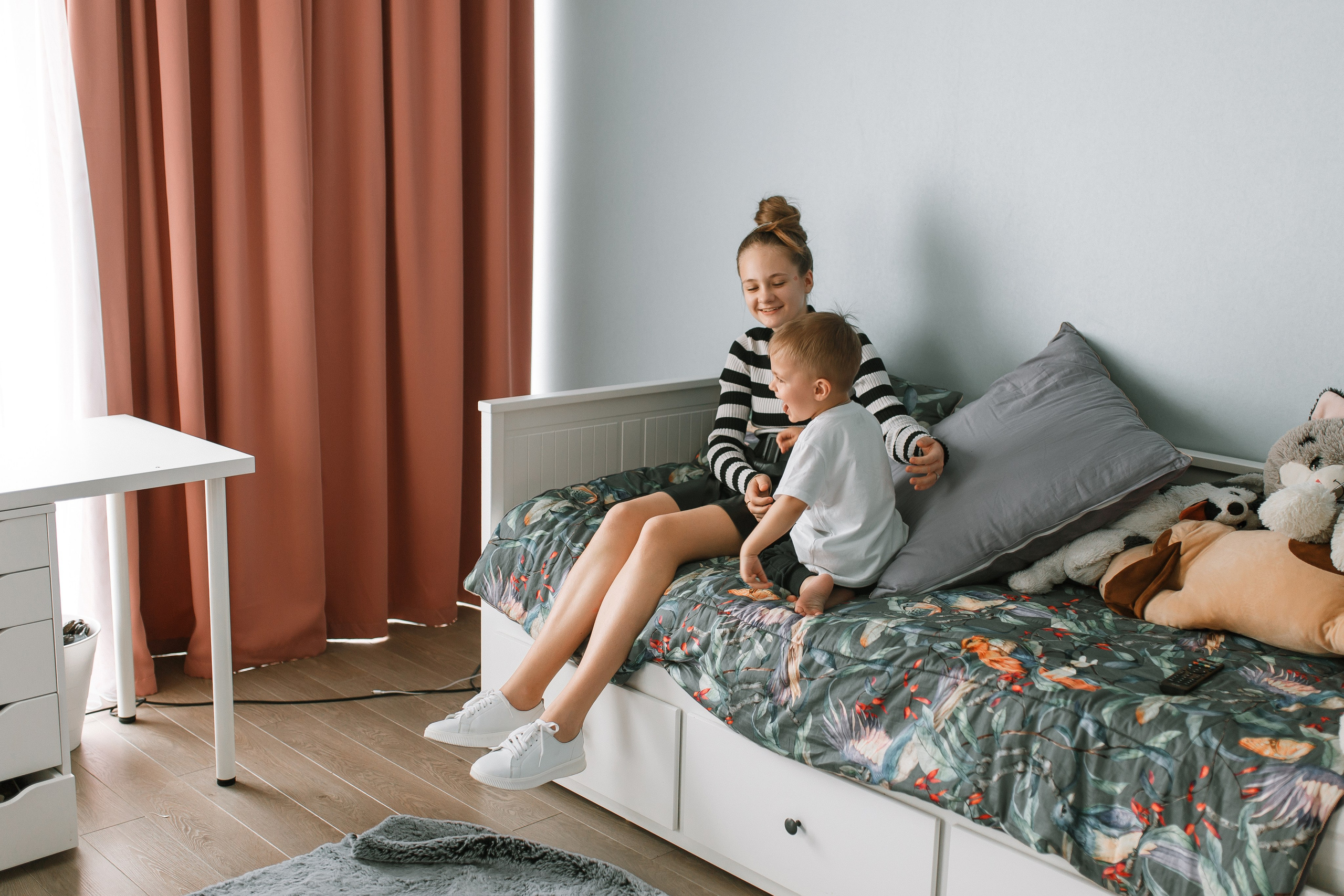 Брат и сестра. Семейный фотограф в Москве. Дарья Долгих