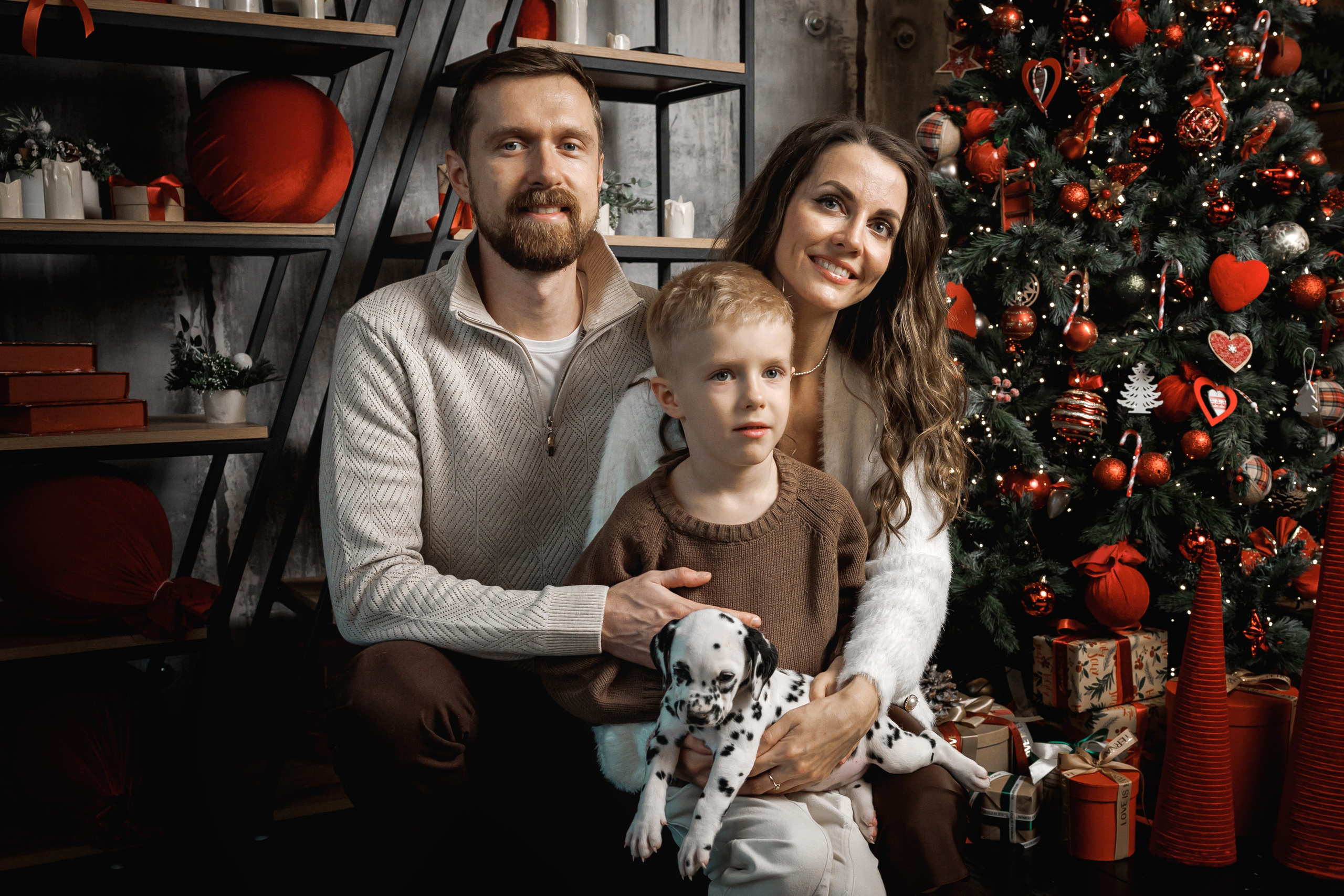 Новогодняя фотосессия с венками. Портретный фотограф Панферова Регина г. Санкт-Петербург, г. Казань