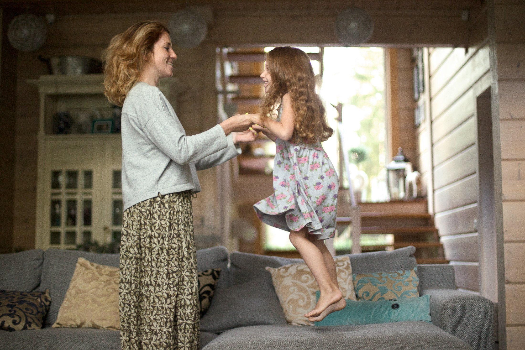 Дома с мамой. Фотограф Анастасия Малеева