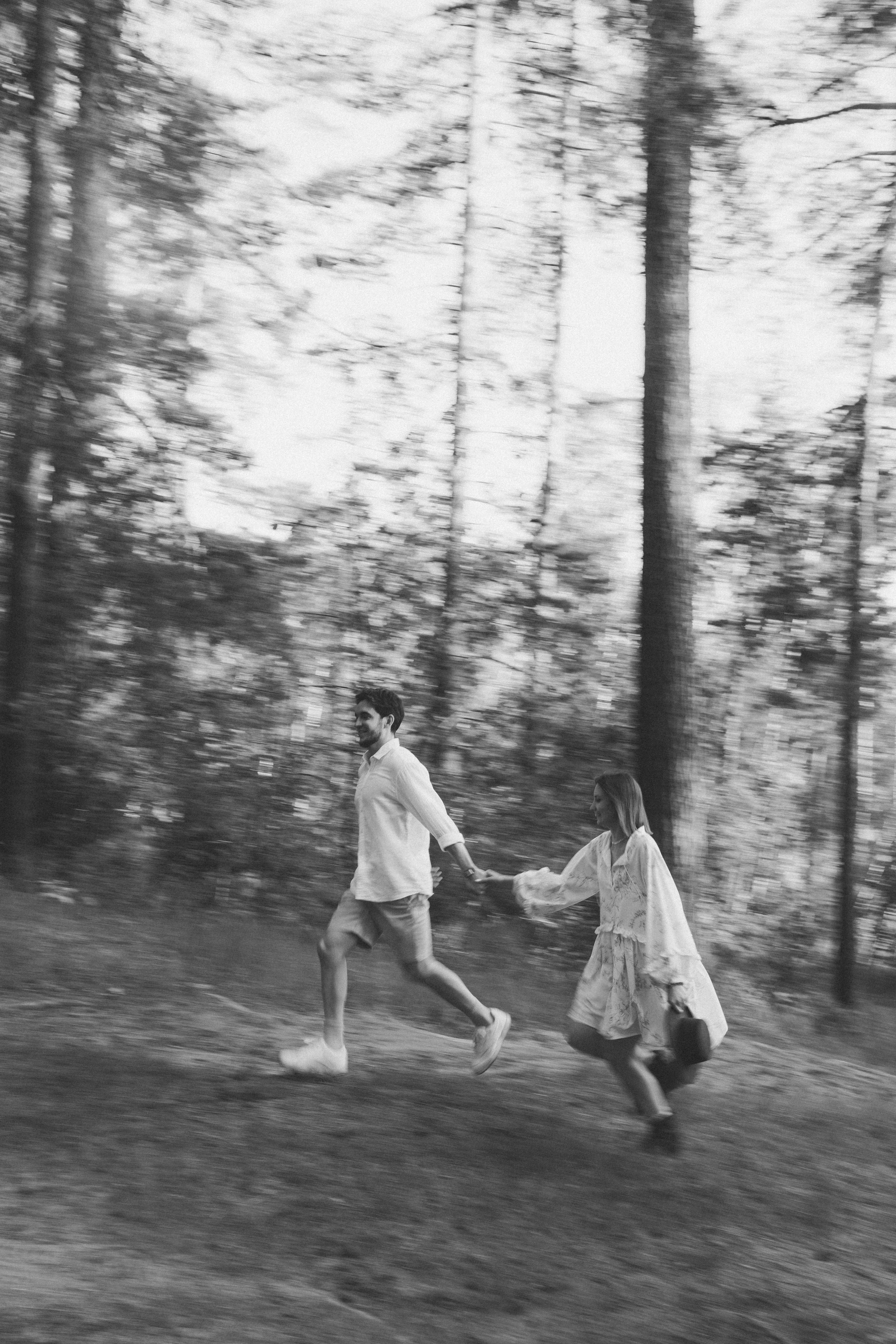 Фаниль и Вероника в лесу. Свадебный фотограф Казань