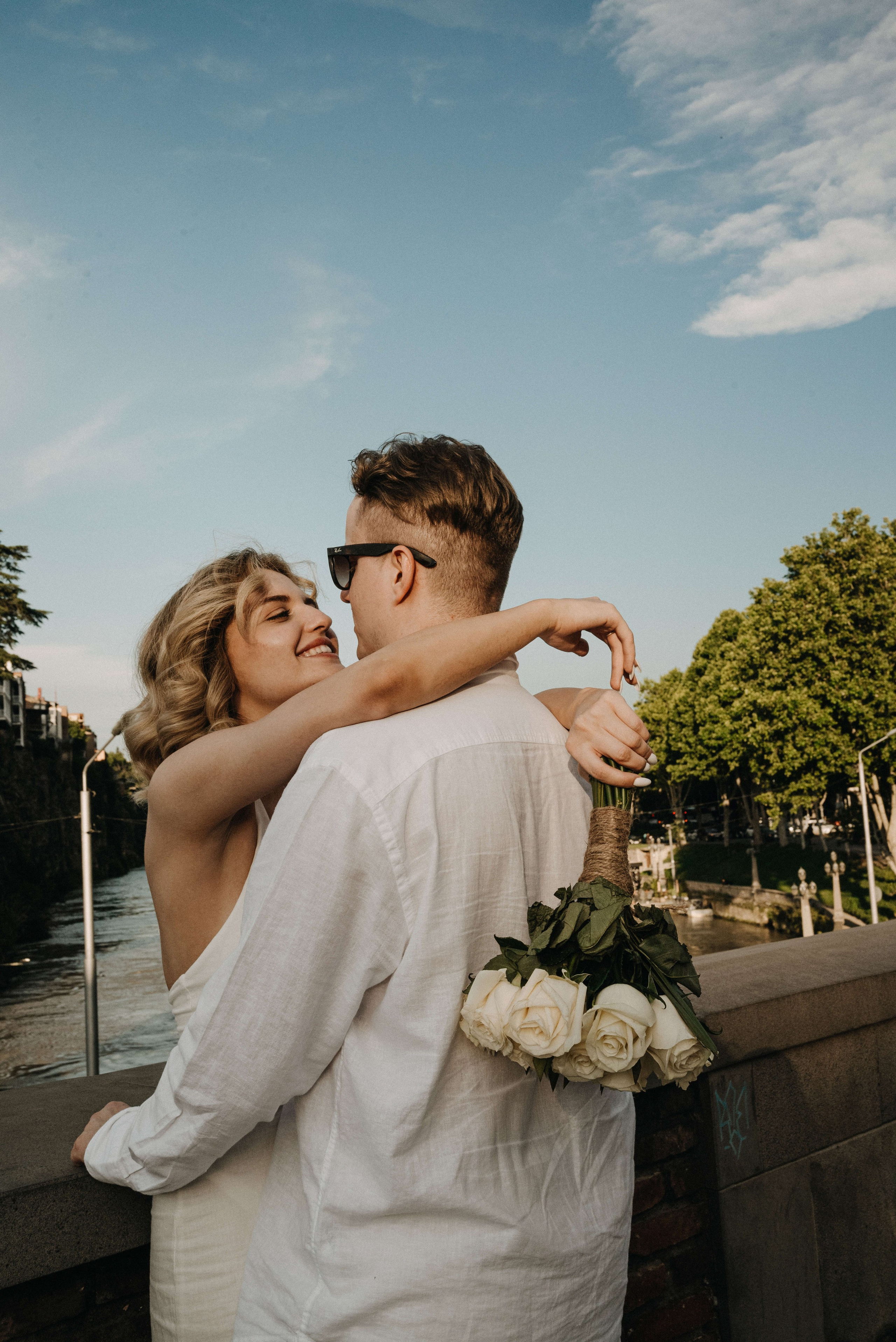 Свадебная фотосессия в городе Тбилиси. Портретный и свадебный фотограф в Тбилиси • xeniqo