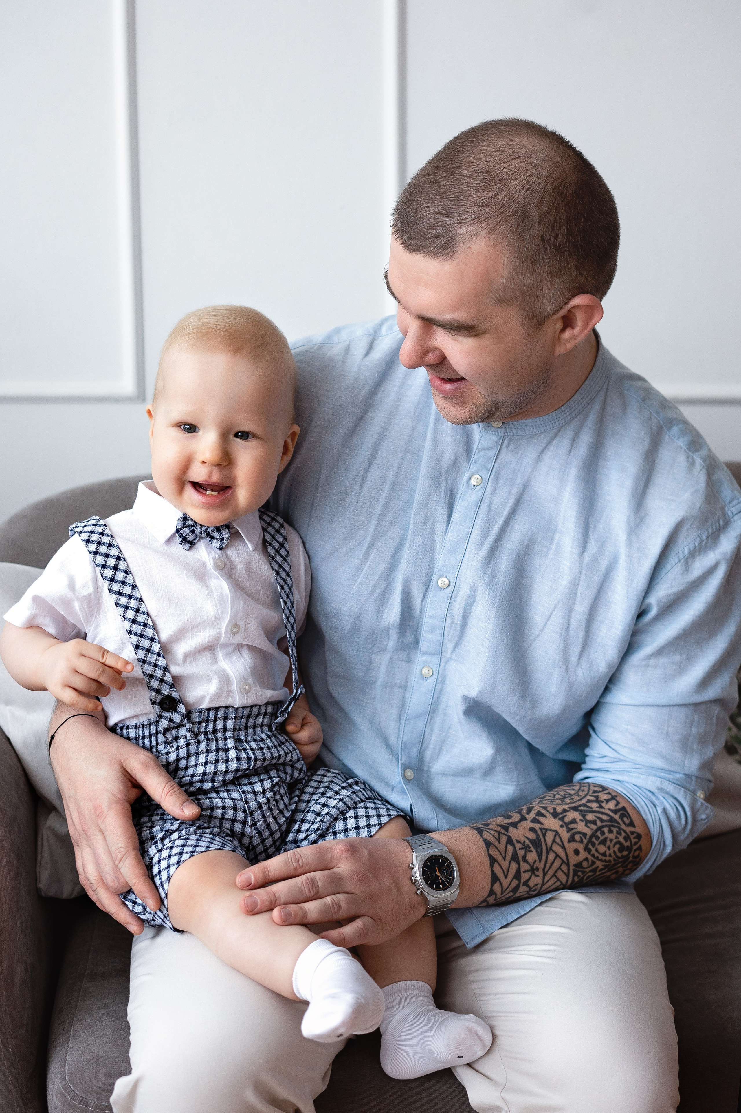 Семейная фотосессия в студии «Панда» (Коммунарка). Семейный и детский фотограф в Москве Екатерина Офицерова