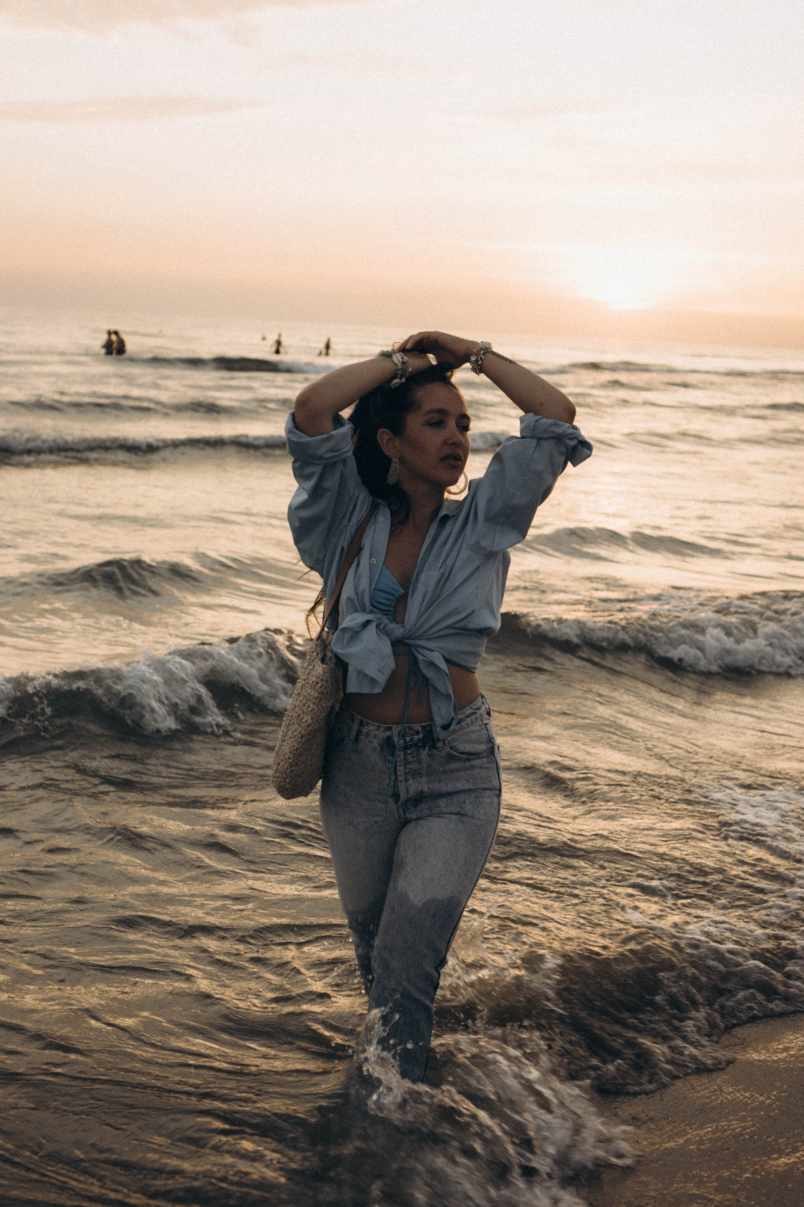 Июльский вечер на берегу черного моря. Профессиональный фотограф, Санкт-Петербург — Виктория Богомолова