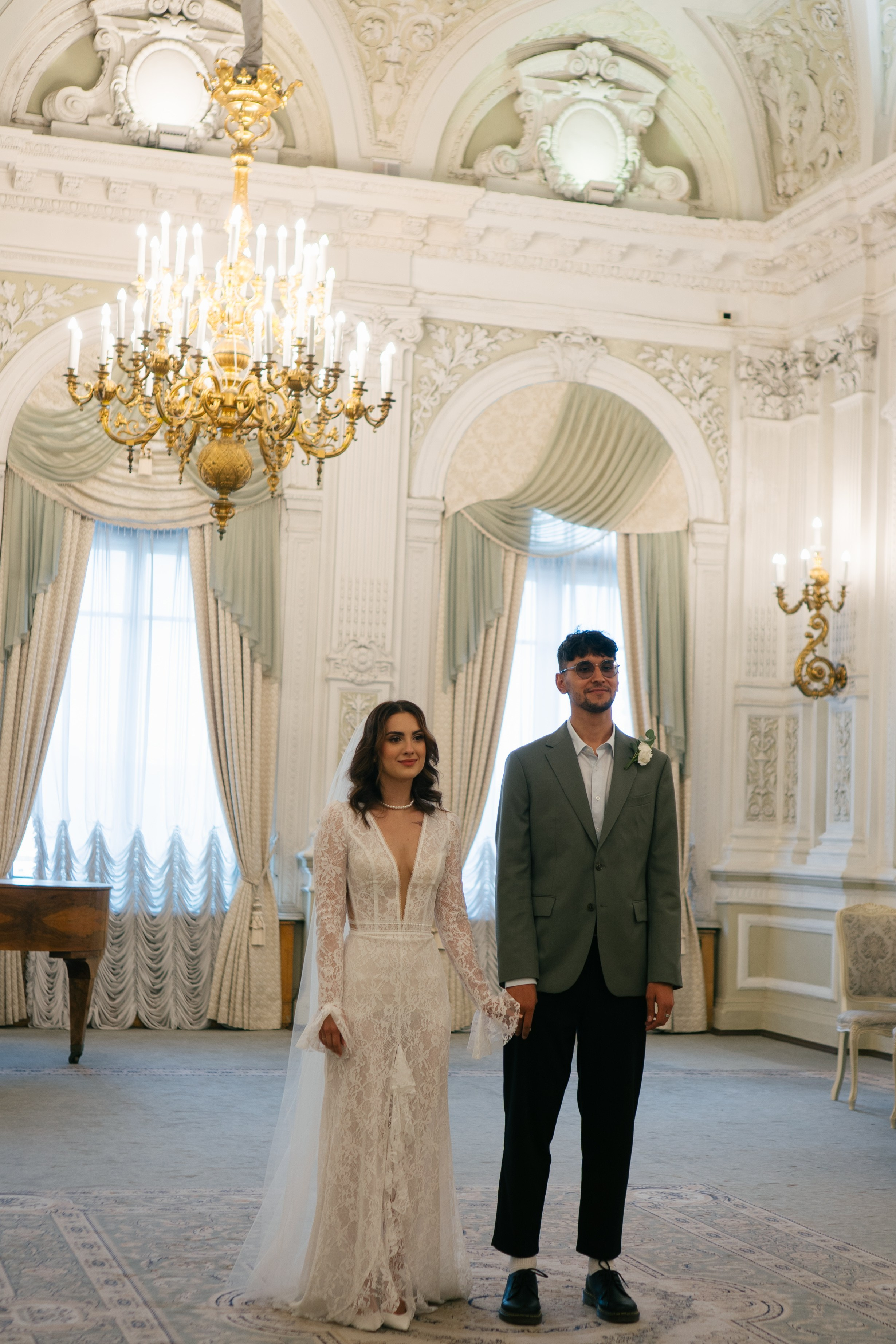 СВАДЕБНАЯ СЬЕМКА В ПЕРВОМ ДВОРЦЕ БРАКОСОЧЕТАНИЯ. Профессиональный фотограф, Санкт-Петербург — Виктория Богомолова