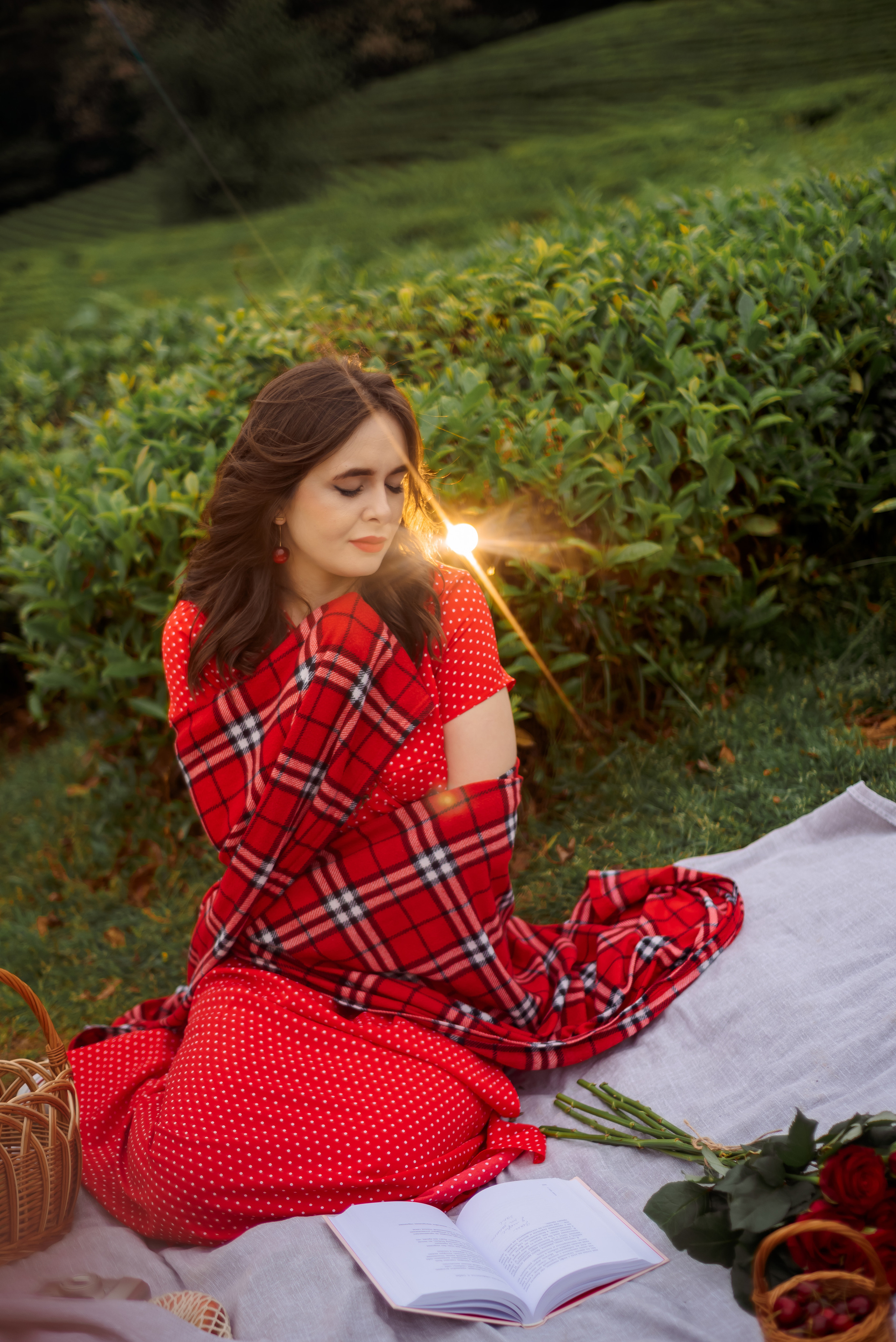 На чайных плантациях. Семейный и женский фотограф Лоо Краснодар Сочи Энем Татьяна Трибурт