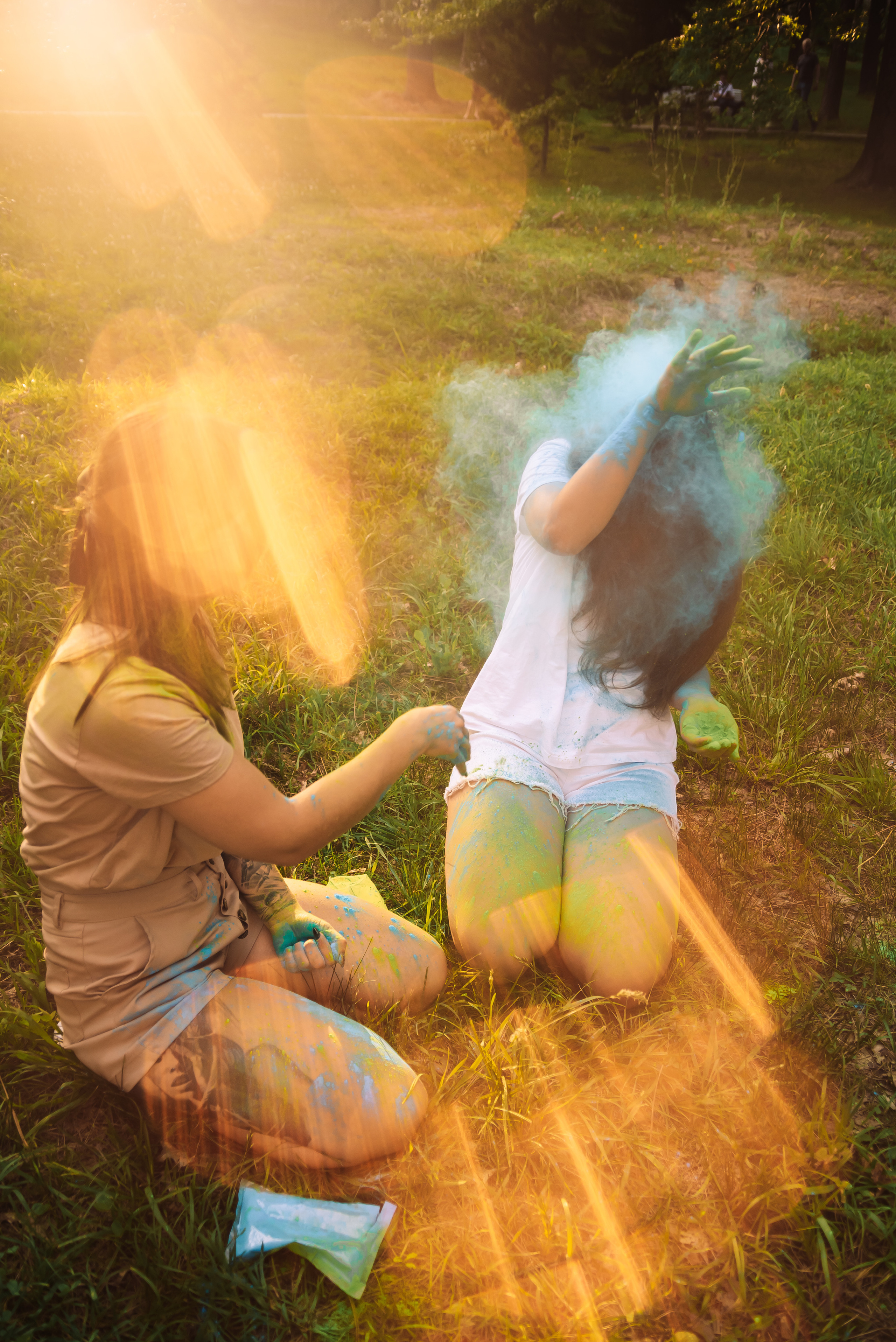 С красками холли. Семейный и женский фотограф Лоо Краснодар Сочи Энем Татьяна Трибурт