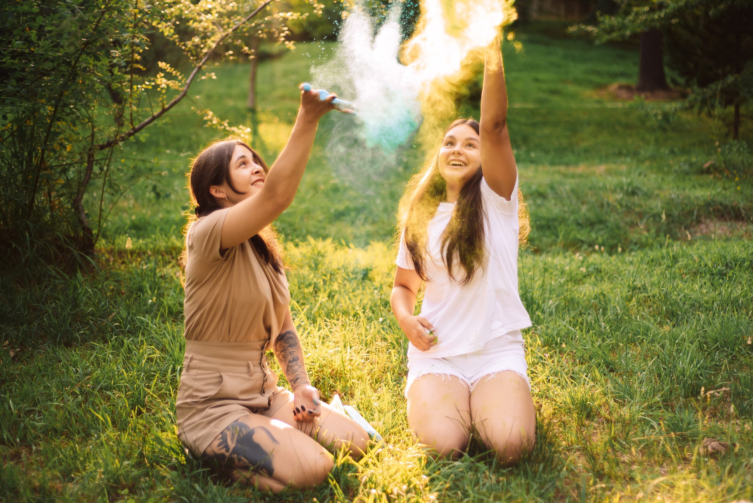 С красками холли. Семейный и женский фотограф Лоо Краснодар Сочи Энем Татьяна Трибурт