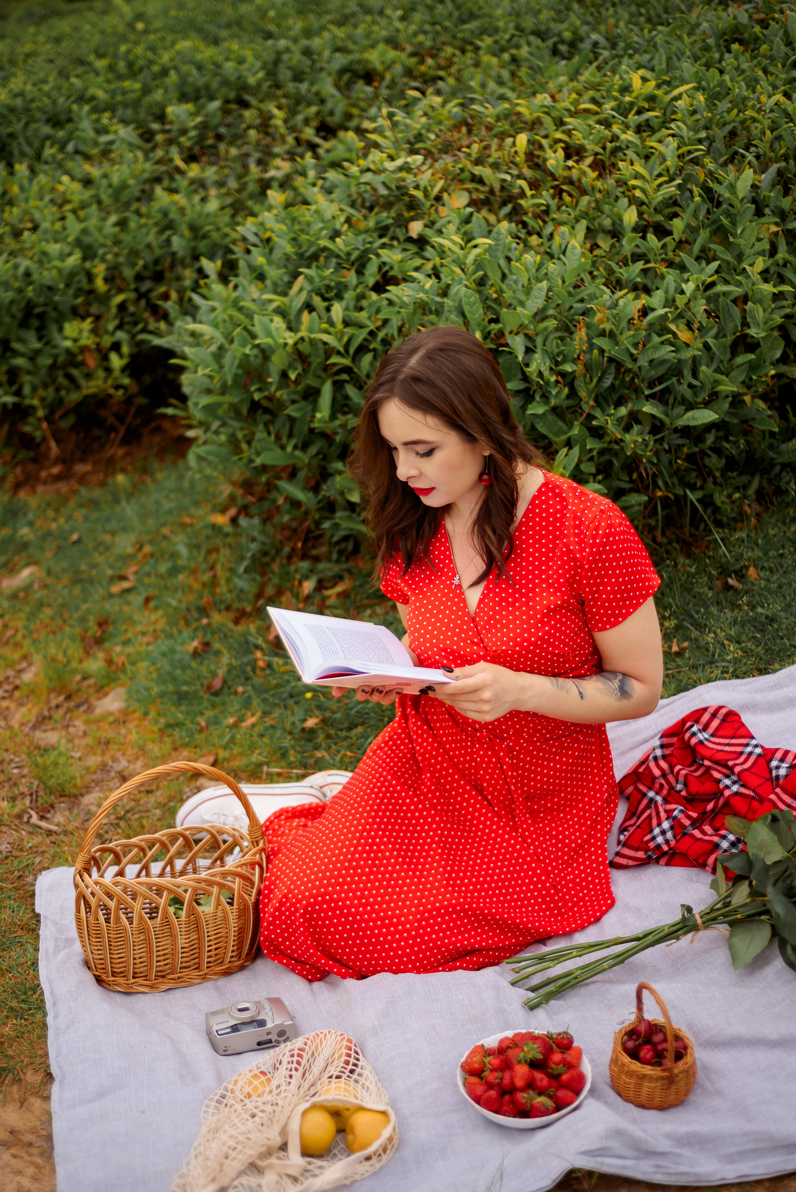 На чайных плантациях. Семейный и женский фотограф Лоо Краснодар Сочи Энем Татьяна Трибурт