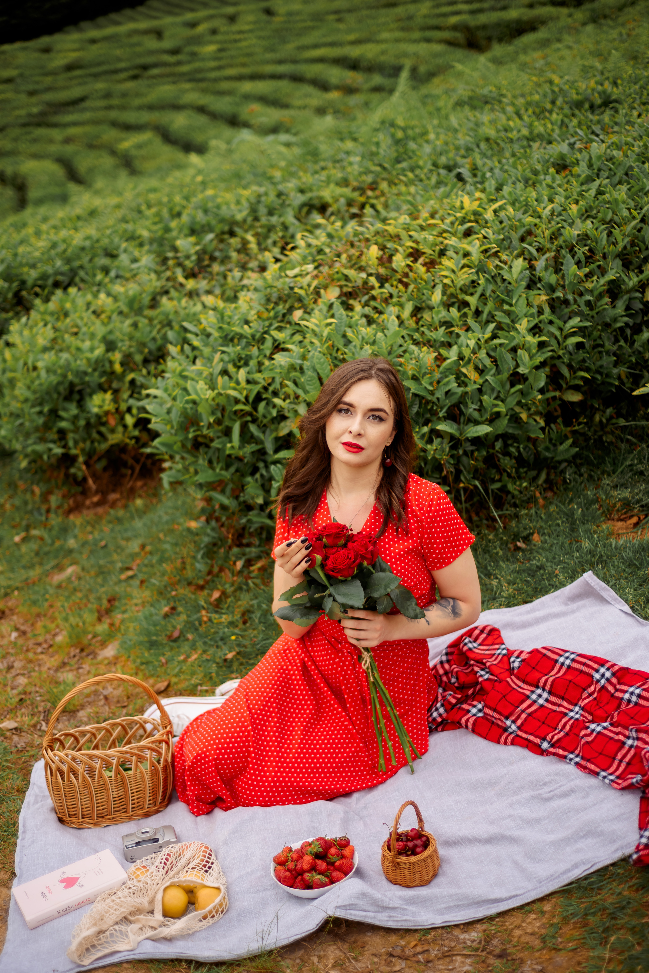 На чайных плантациях. Семейный и женский фотограф Лоо Краснодар Сочи Энем Татьяна Трибурт