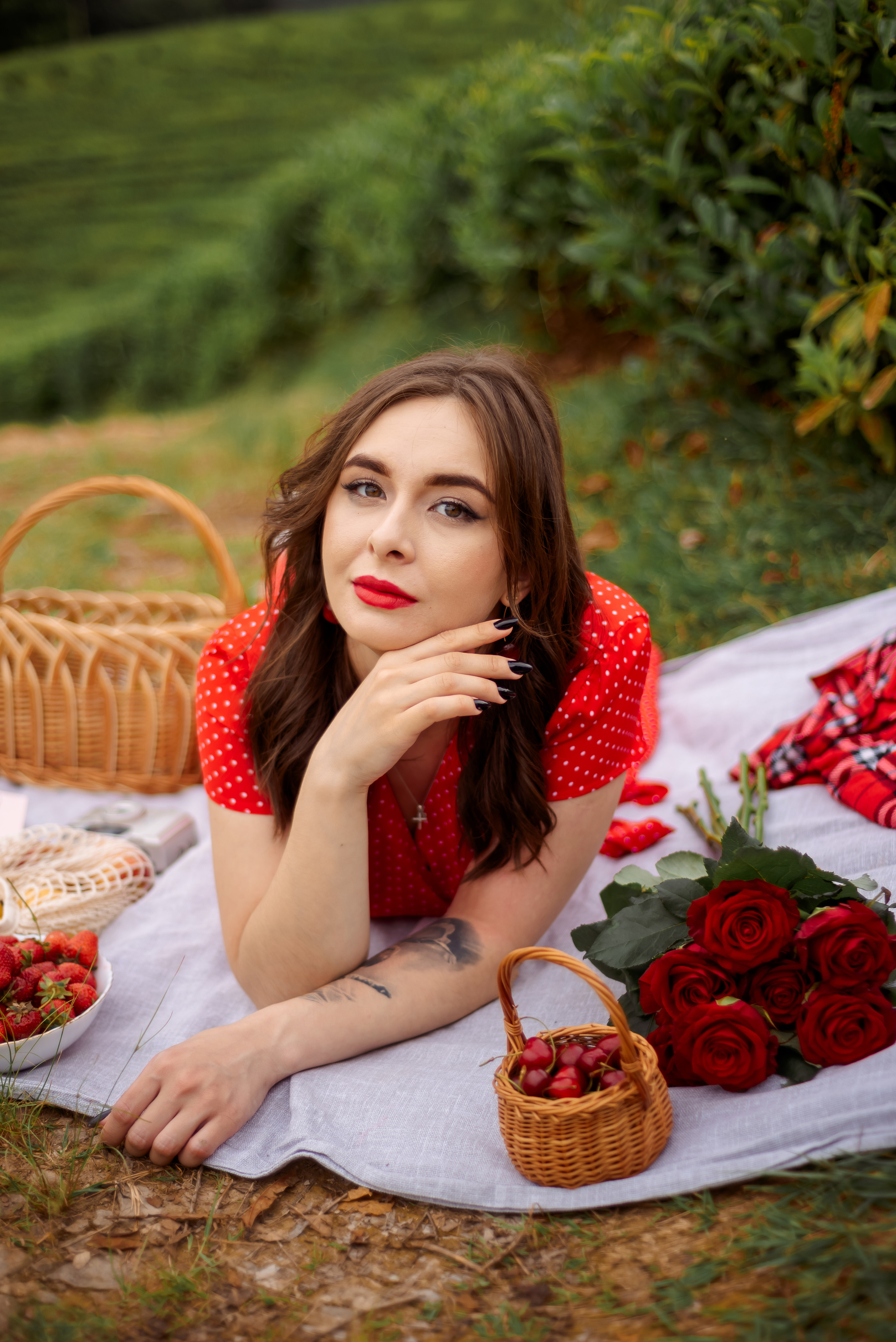 На чайных плантациях. Семейный и женский фотограф Лоо Краснодар Сочи Энем Татьяна Трибурт