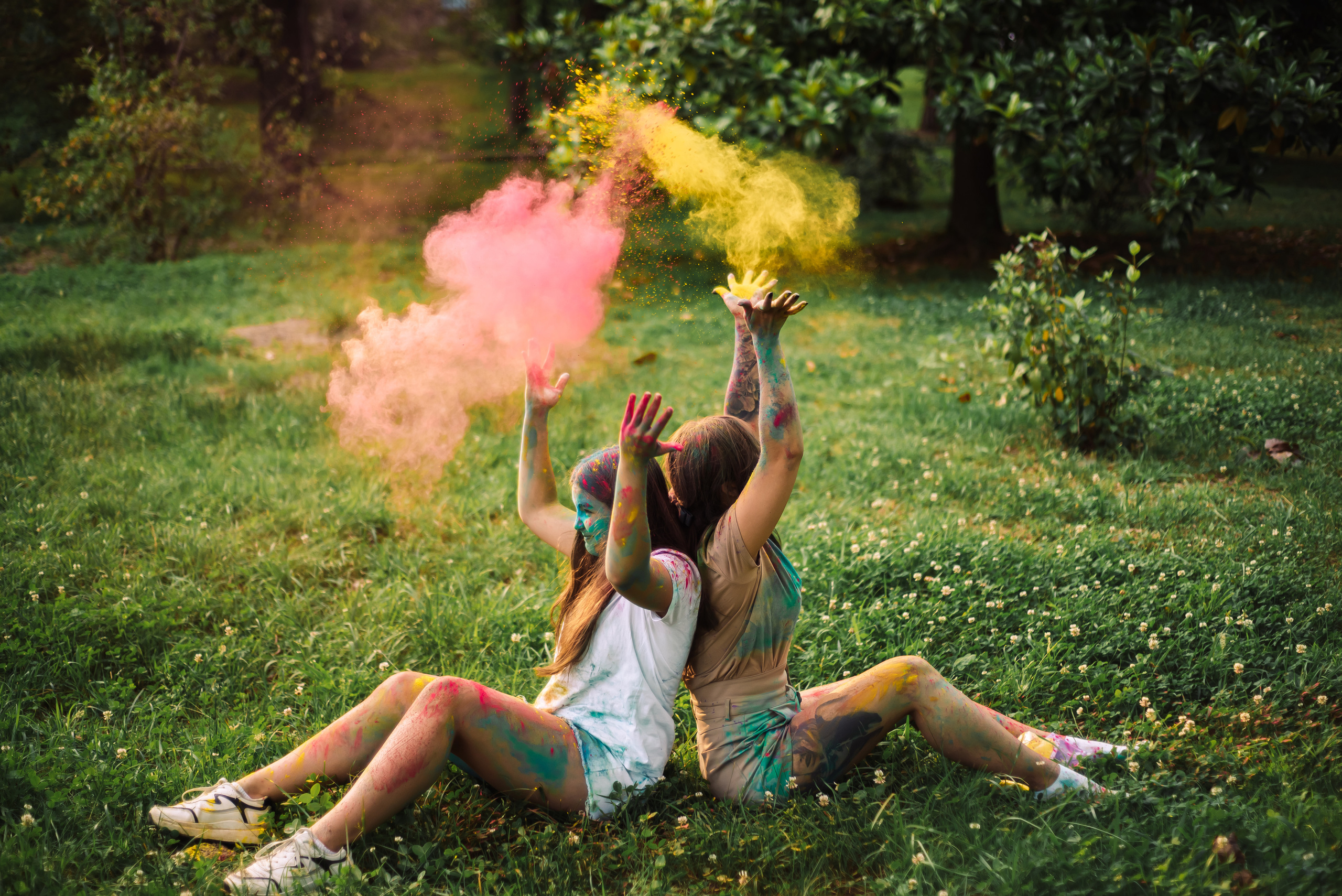 С красками холли. Семейный и женский фотограф Лоо Краснодар Сочи Энем Татьяна Трибурт