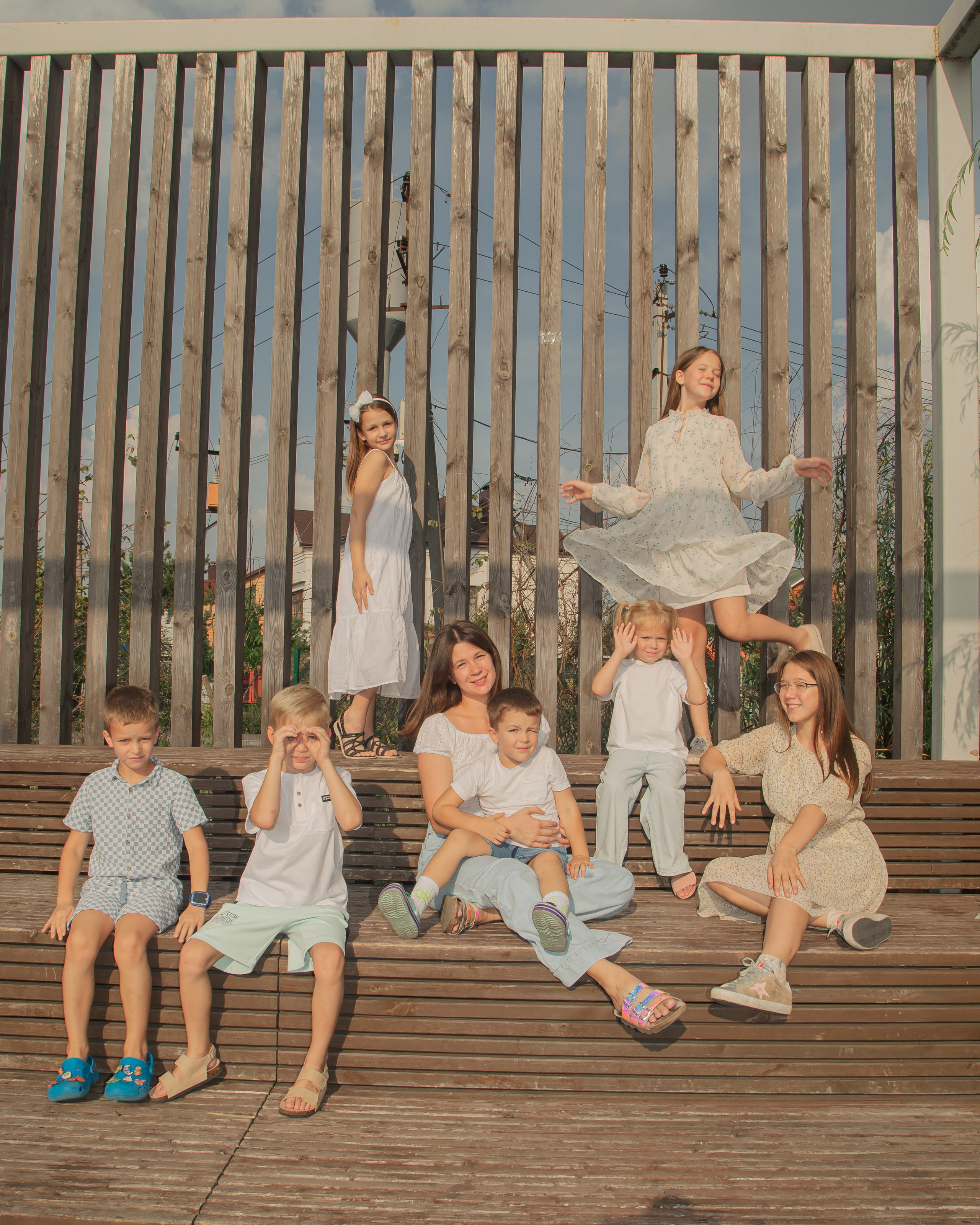 Большая семья. Фотограф вашей улыбки. Москва