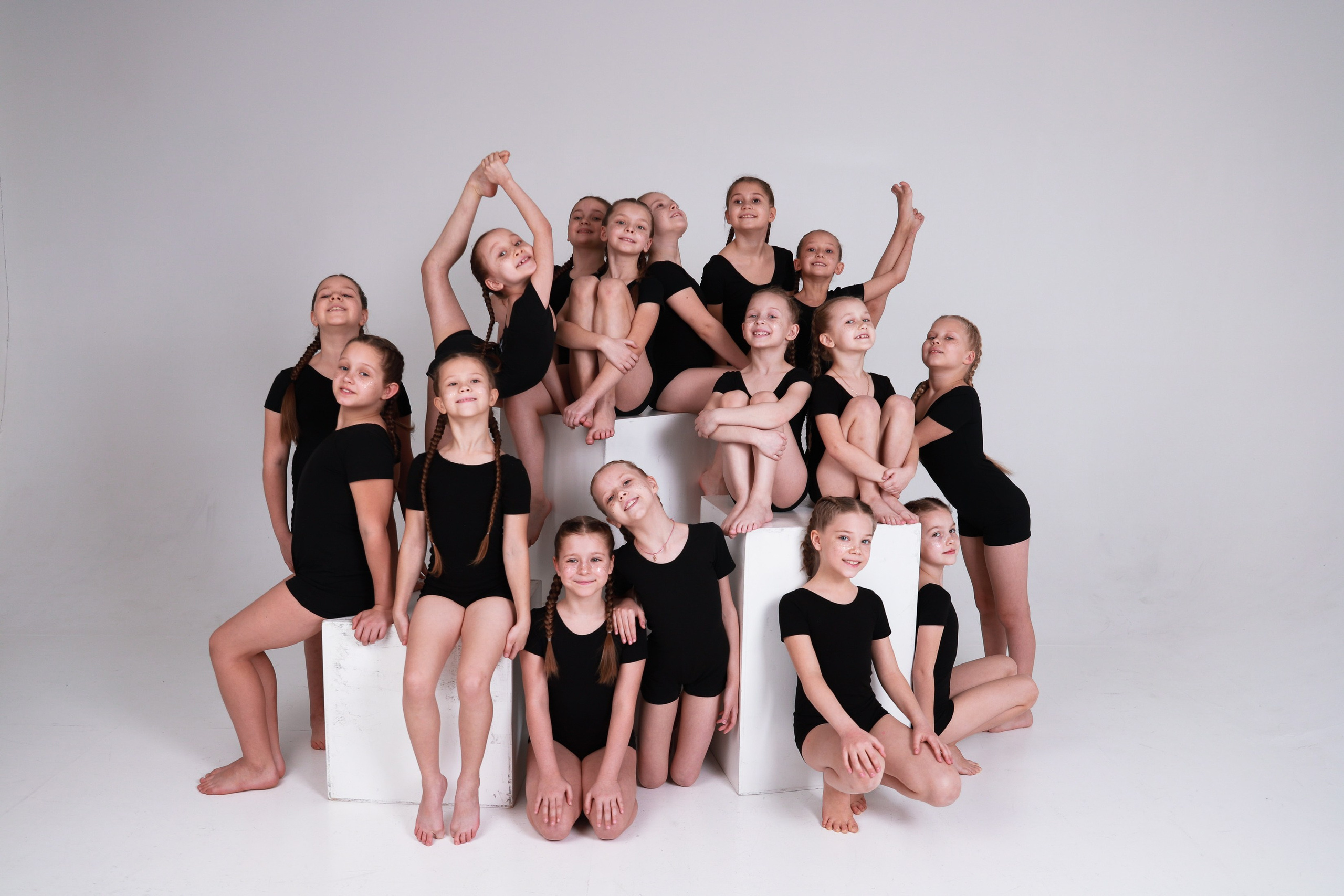 Сьемка на циклорамме. Фотограф Юлия Мальцева