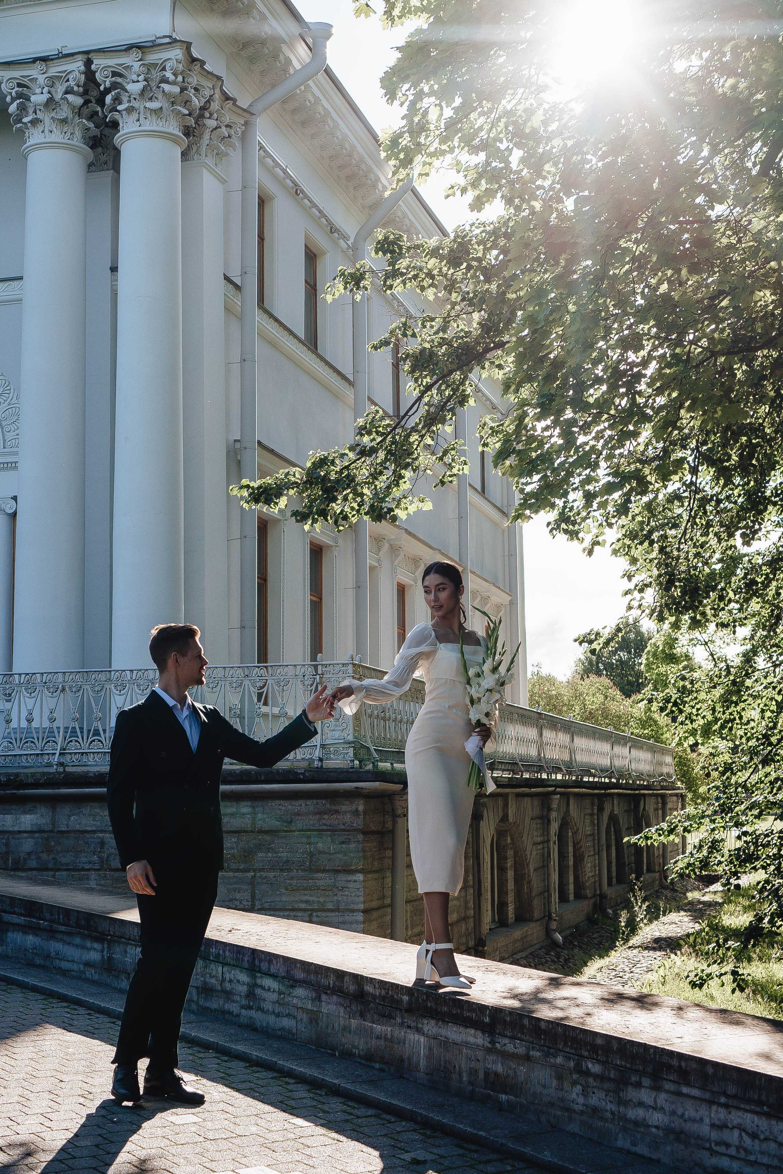 СВАДЕБНАЯ СЬЕМКА НА РАССВЕТЕ НА ЕЛАГИНОМ ОСТОРОВЕ. Профессиональный фотограф, Санкт-Петербург — Виктория Богомолова
