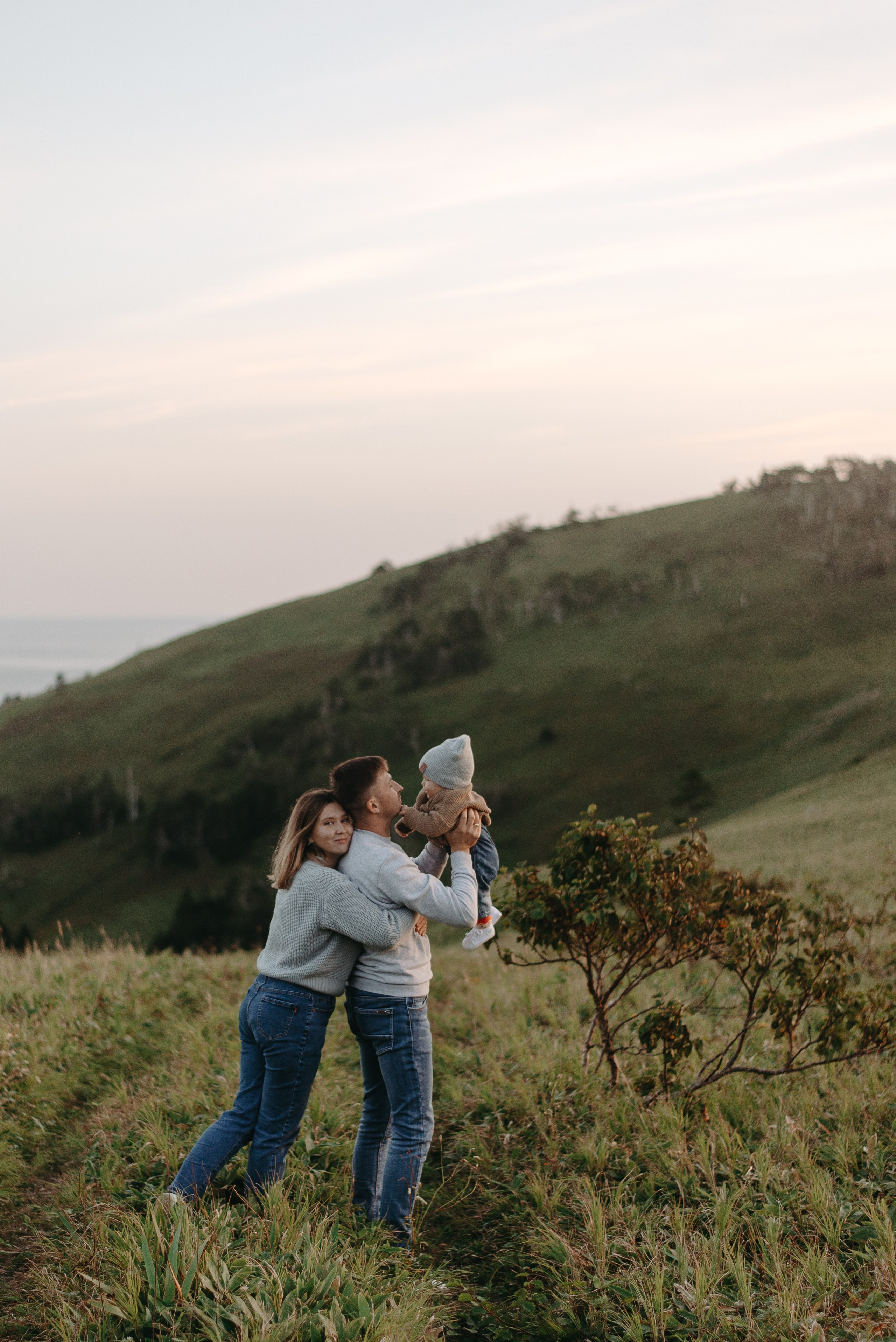 Оля, Ваня и Макар. Ирина Метелица фотограф на Шикотане