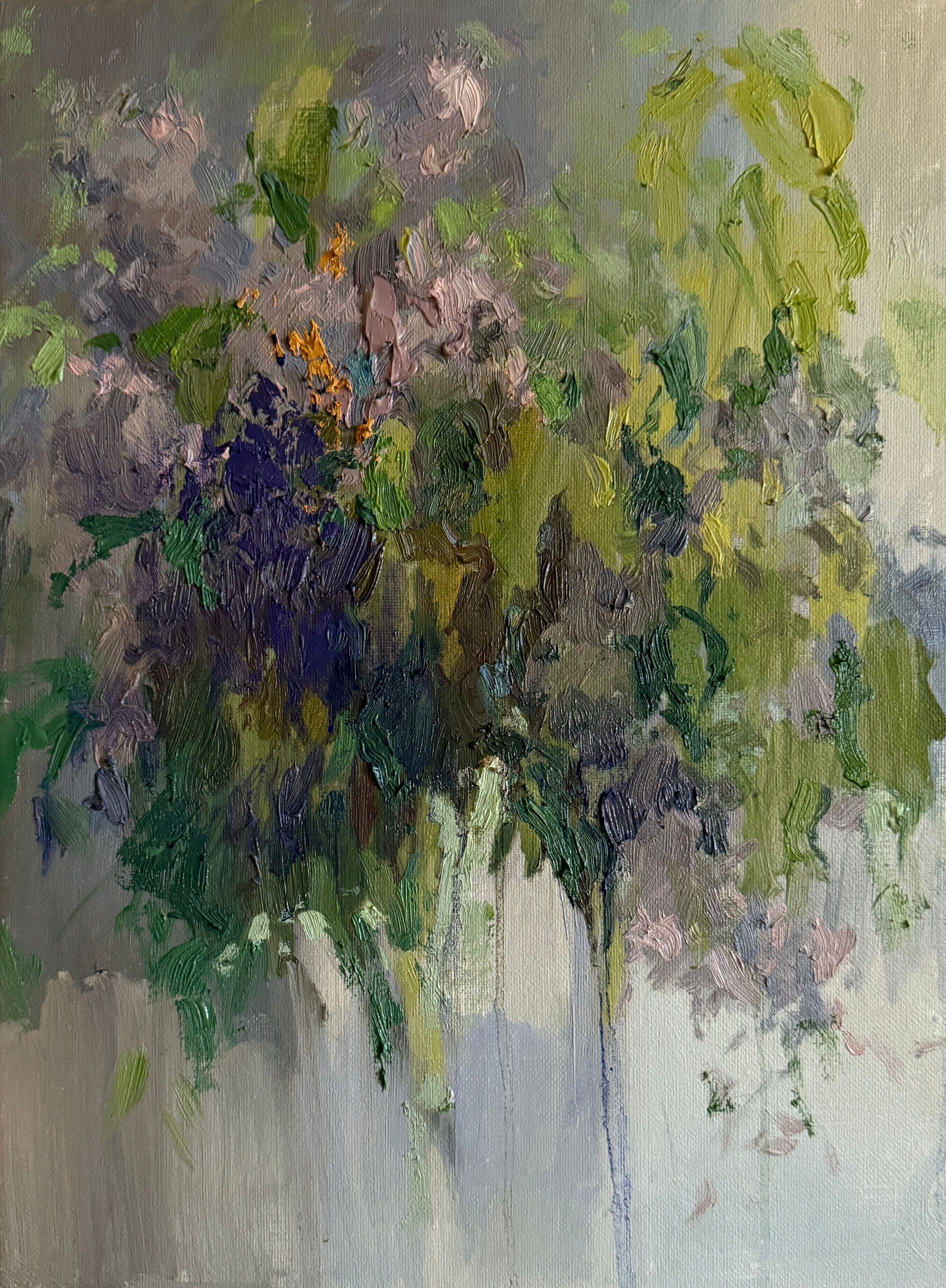 Букет сирени, картина с сиренью, сиреневая картина, цветы в вазе, цветы сирени