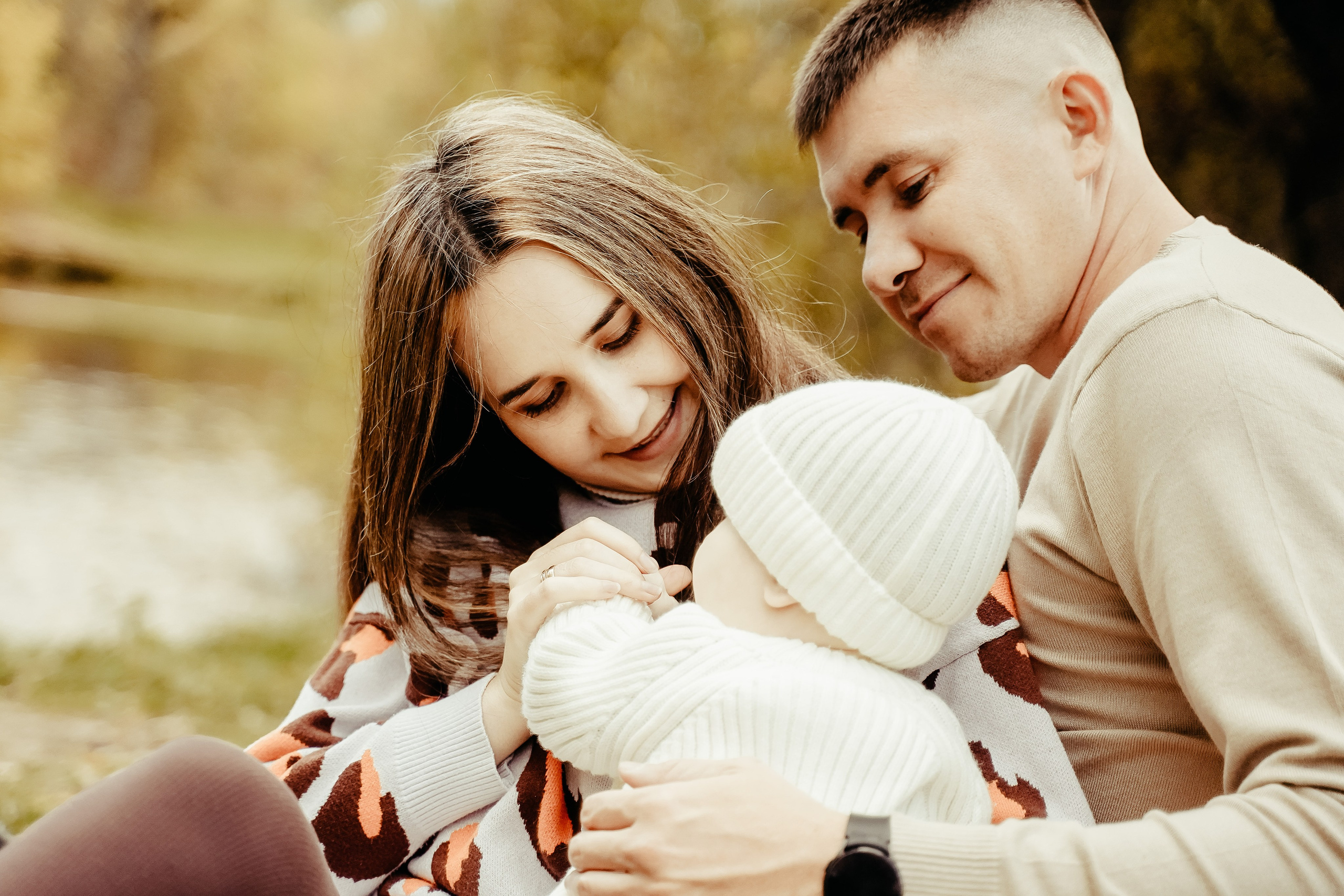 Семейная съемка на озере. Бирск